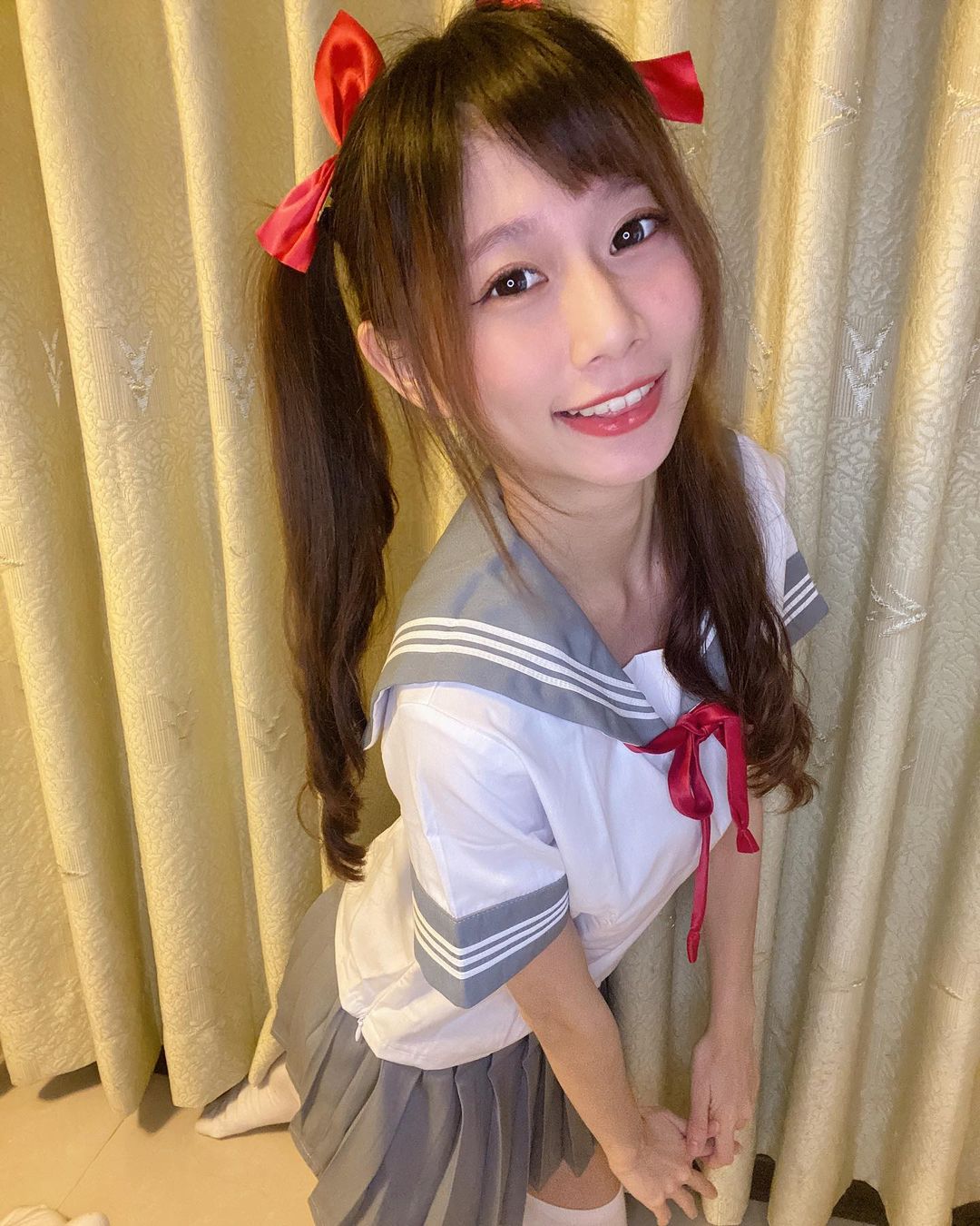 調皮萌系旗袍正妹朵莉 復古風露性感小蠻腰甜美笑容讓網友融化了-第1章-图片11