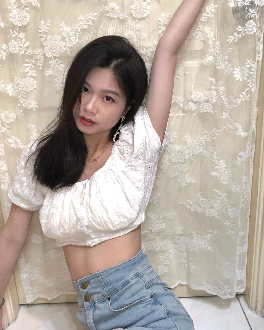 校園之星如如咪 水汪大眼笑容甜力爆表魅力甜笑讓人立馬聞香而來!-第1章-图片11