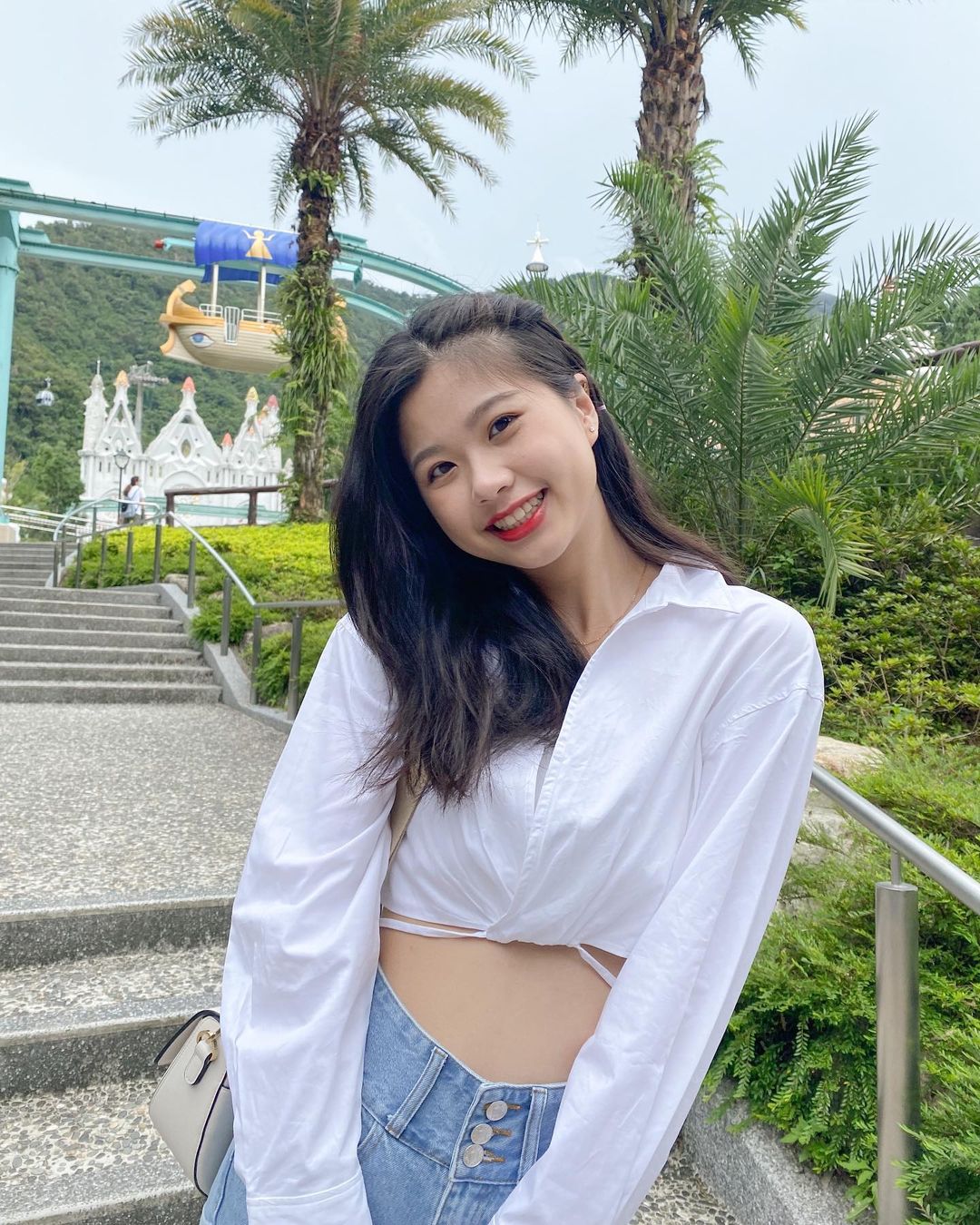 校園之星如如咪 水汪大眼笑容甜力爆表魅力甜笑讓人立馬聞香而來!-第1章-图片13