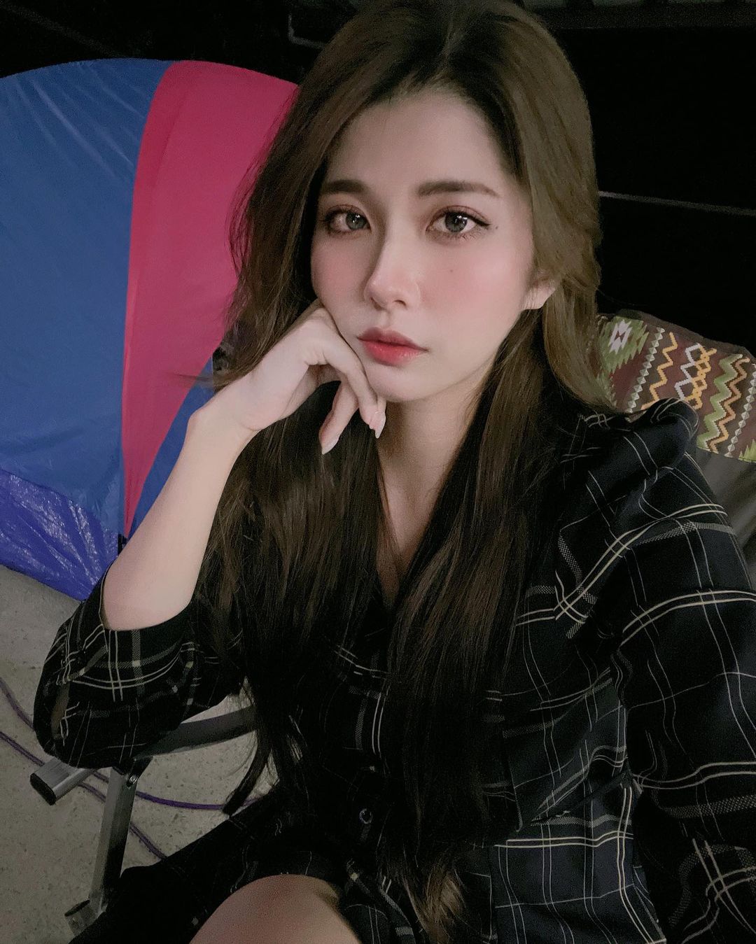 大眼氣質美眉沐沐 雄偉風光讓人一看到就馬上興奮心機自拍角度讓人心癢央-第1章-图片3