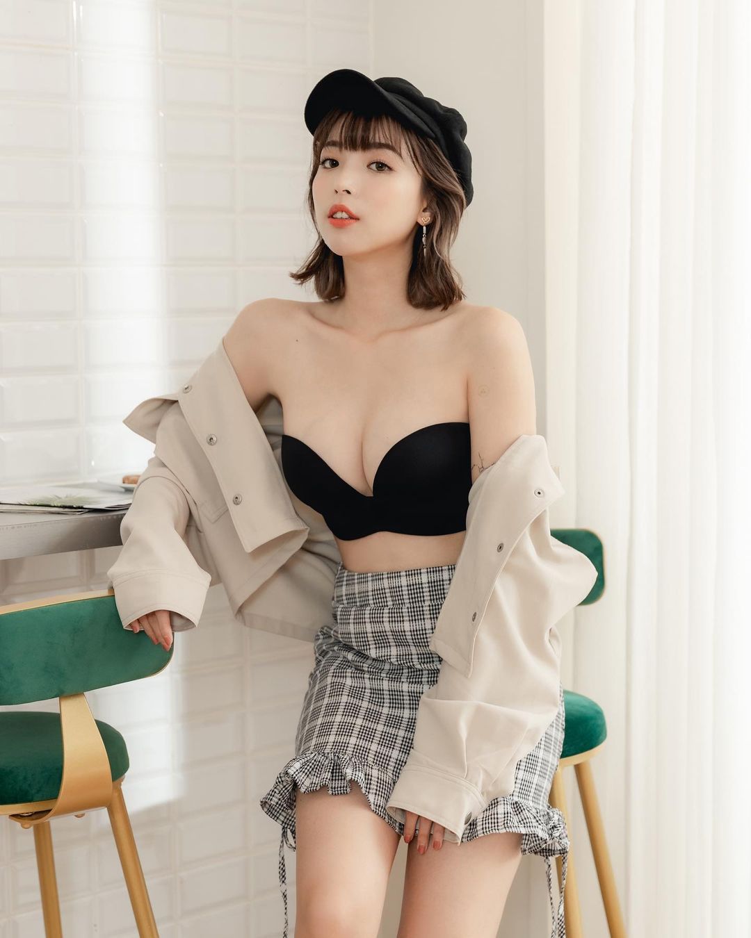 短髮妹子 一隻阿圓 前凸後翹好曲線讓網友狂敲碗-第1章-图片15