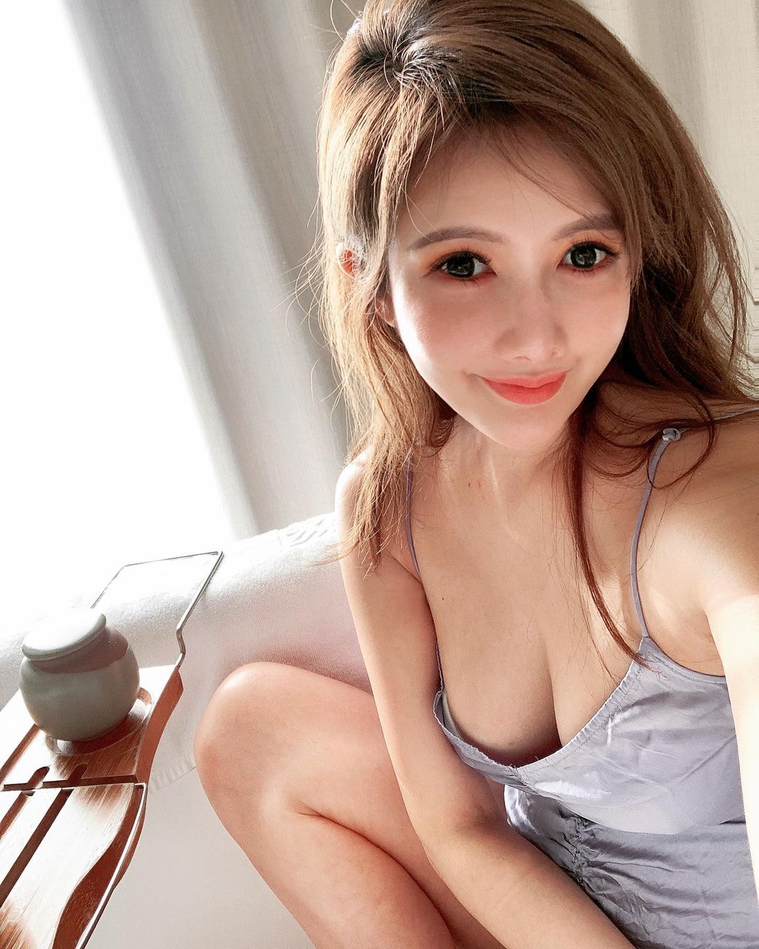 Beautiful big breast brown sister jolina