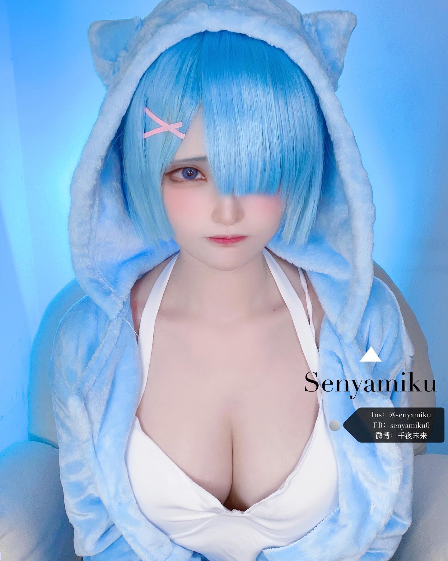 「千夜未來」跨越次元壁，超極品顏值讓人好興奮啊，「性感深溝」看了立刻噴血-第1章-图片2