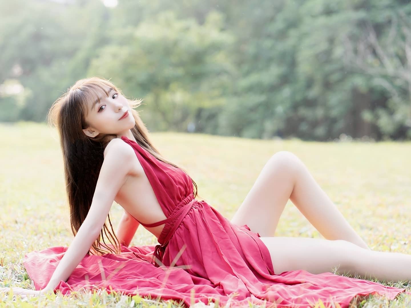 高顏值爆奶妹「講薑」展現「唯美乳形」白皙美肌好厲害啊！讓眾人驚呆！-第1章-图片5