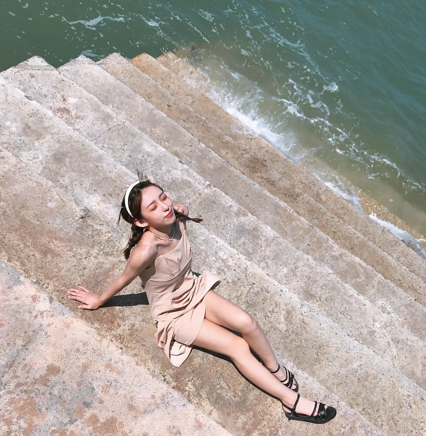 高顏值爆奶妹「講薑」展現「唯美乳形」白皙美肌好厲害啊！讓眾人驚呆！-第1章-图片6