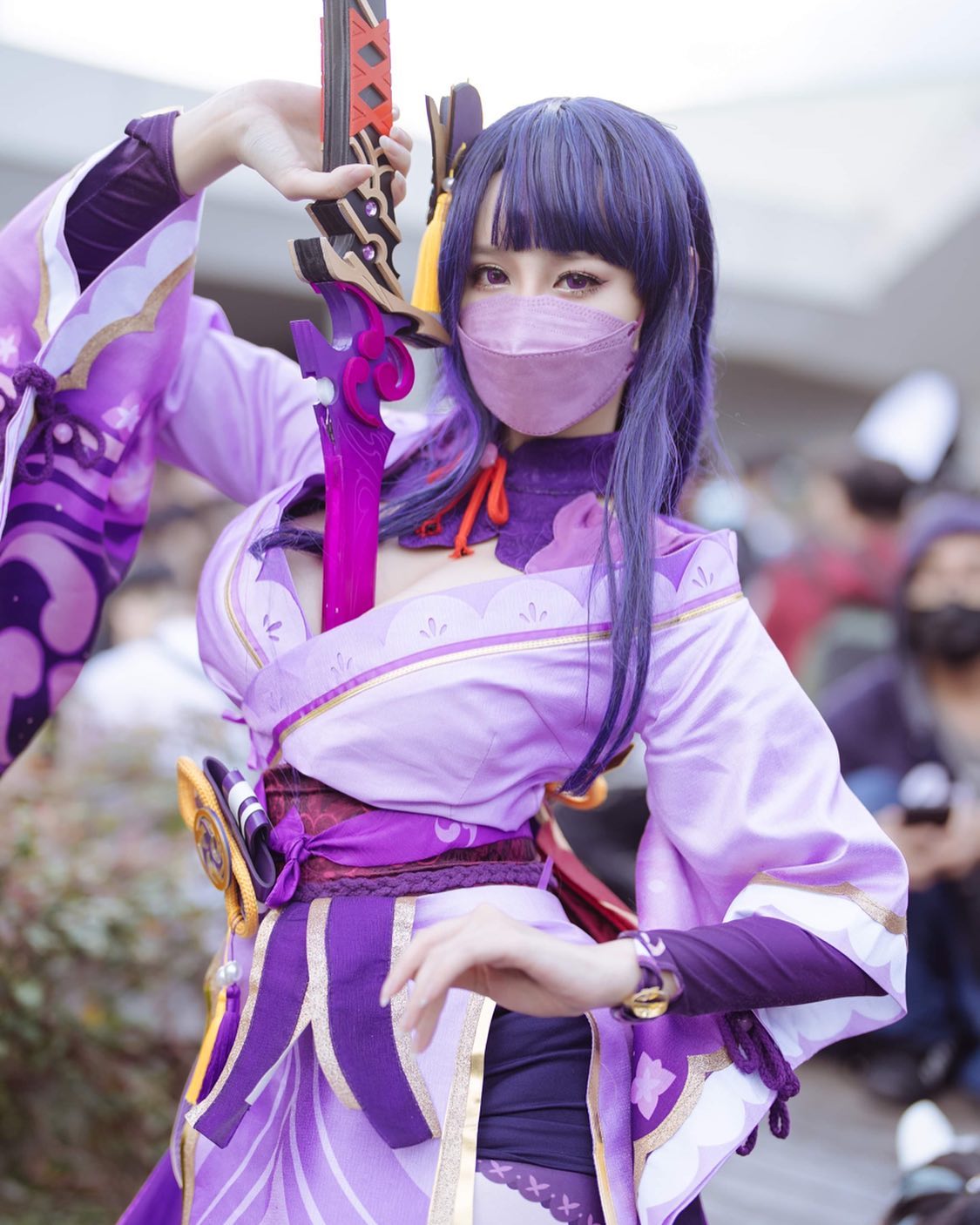 極品cosplayer「一隻巨兔子卡比兔」衣服底下是白嫩飽滿的美乳！大方展現「性感曲線」-第1章-图片9