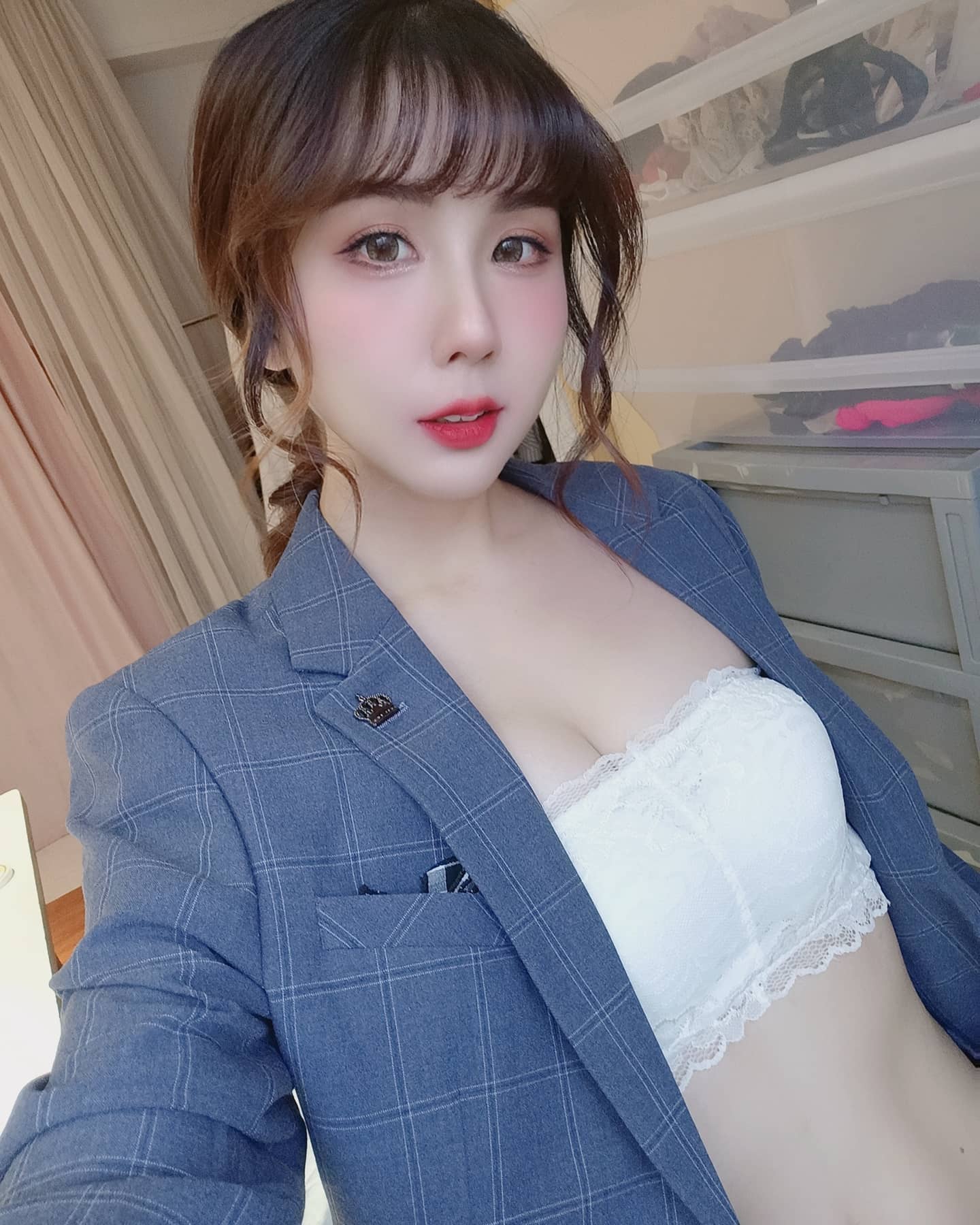 「花傾夕」回眸一笑讓人戀愛！高顏值不讓人失望，乳量超澎湃！-第1章-图片4