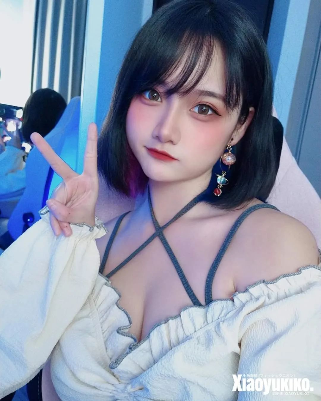 甜甜cosplayer「小魚KIKO」看身材就知道她多有「內涵」乳量「溢出」畫面太猖狂！-第1章-图片4