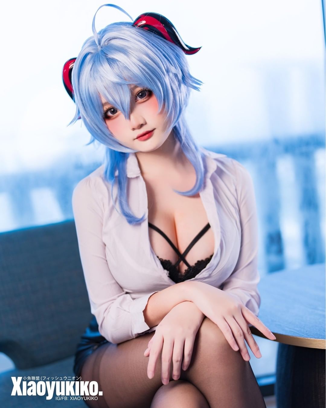 甜甜cosplayer「小魚KIKO」看身材就知道她多有「內涵」乳量「溢出」畫面太猖狂！-第1章-图片6