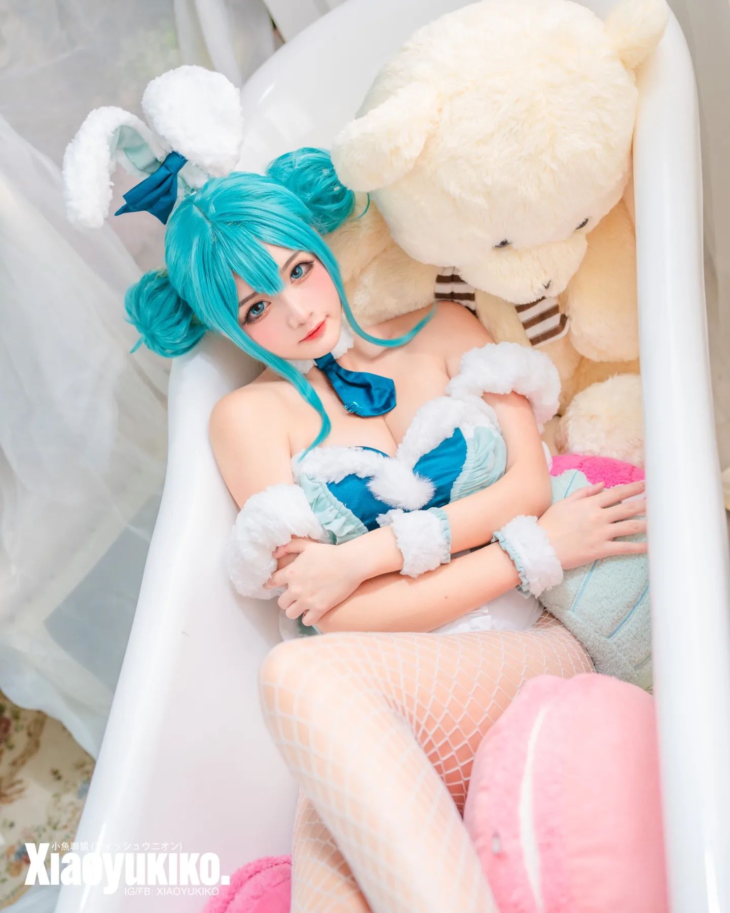 甜甜cosplayer「小魚KIKO」看身材就知道她多有「內涵」乳量「溢出」畫面太猖狂！-第1章-图片7