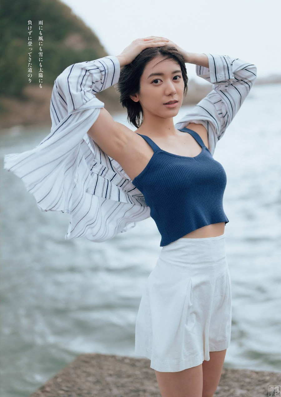 AKB大西桃香 清楚な下著姿＆水著グラビア-第1章-图片6