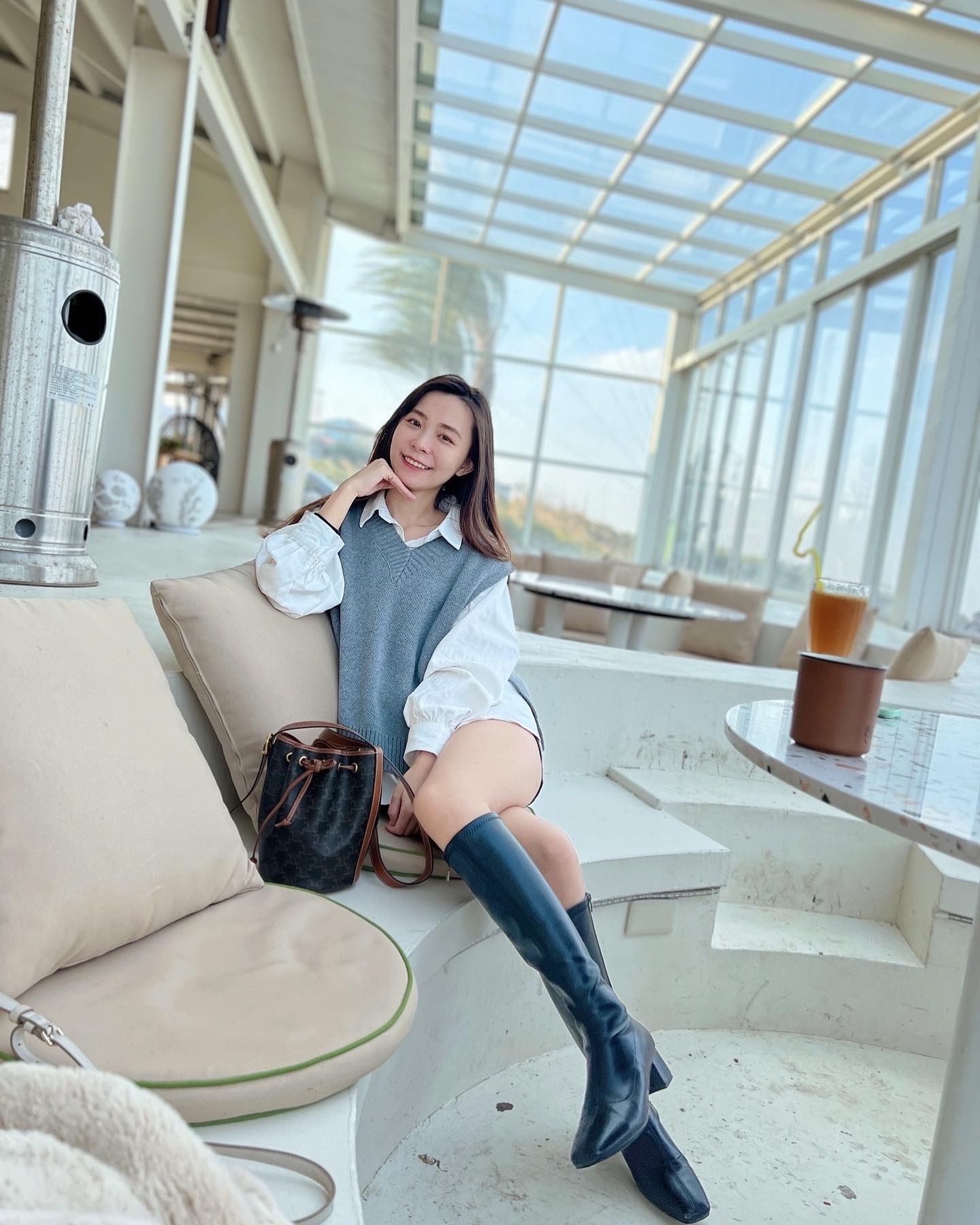 白嫩正妹「yogurt」火辣視角「美腿全都露」高顏值讓人佩服！完全受不了啊-第1章-图片10