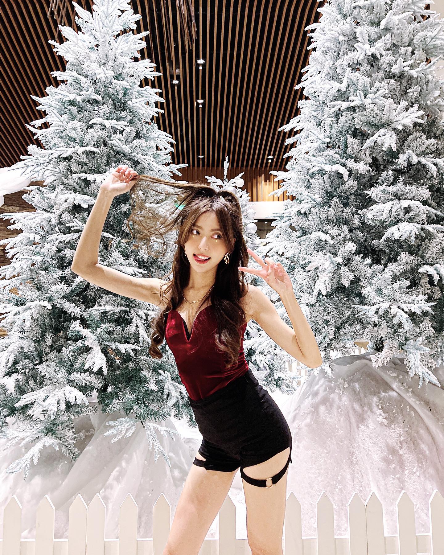 美乳妹子「潔米」形狀讓人受不了，超強S曲線+美胸長腿，讓血液倒流了！-第1章-图片7