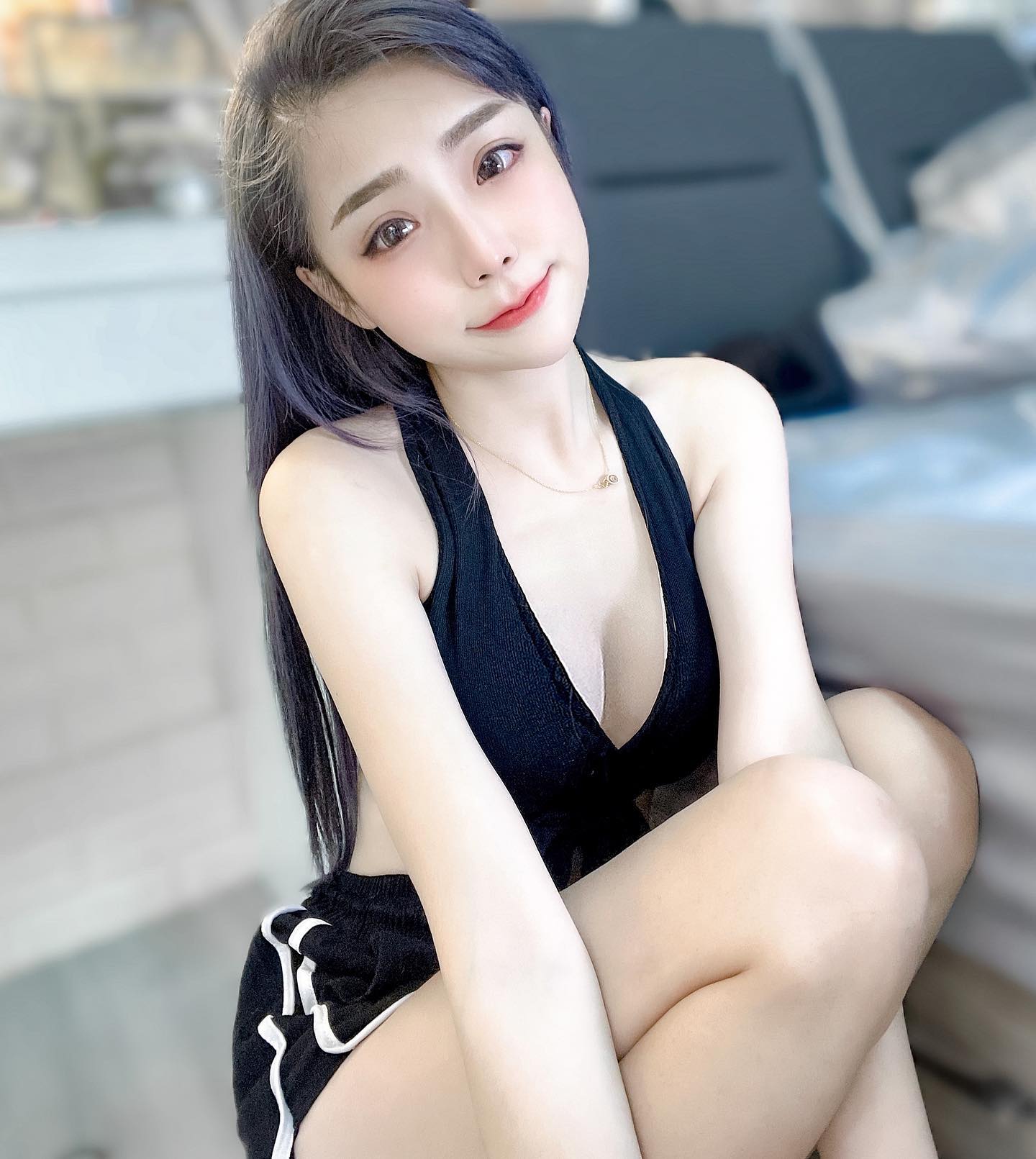 美乳正妹「林衣蘋」性感好身材擄獲網友芳心！「滿滿深溝」狂到受不了！-第1章-图片1