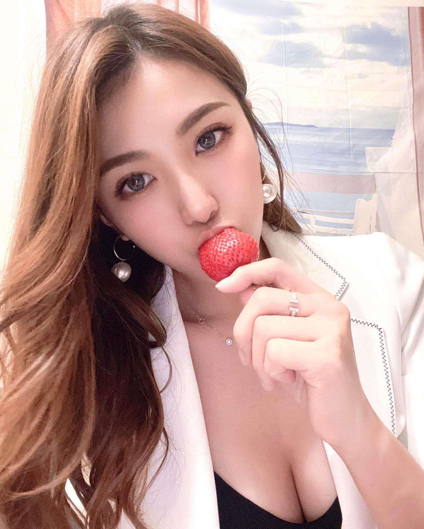 性感姐姐「Rina晞」全糖笑容甜到骨子裡，「誘惑雙乳」呼之欲出了！-第1章-图片8