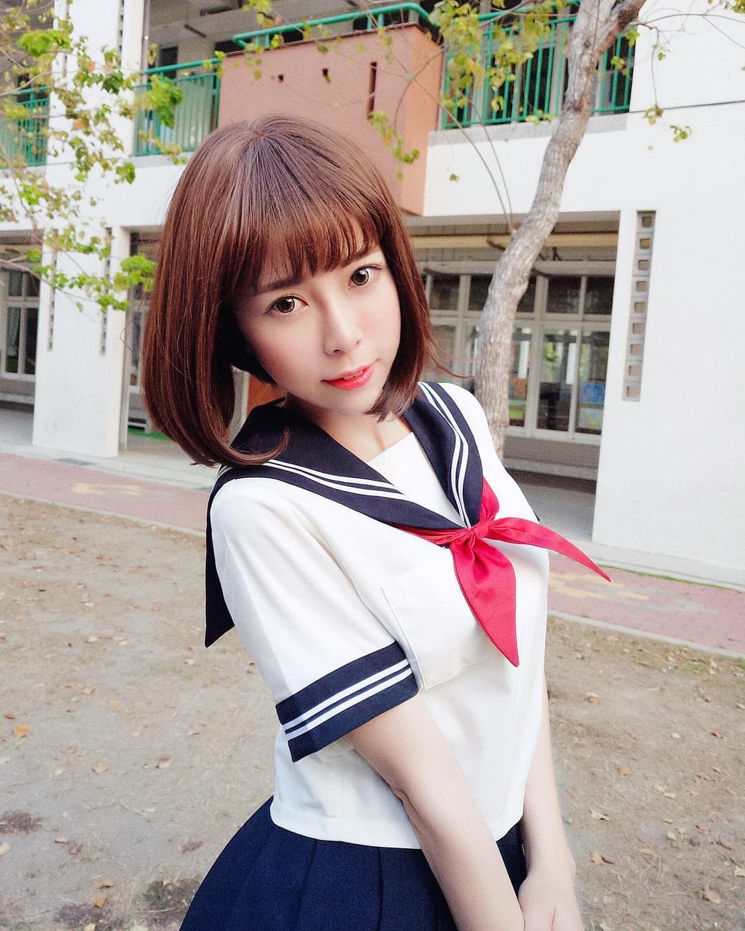 超萌短髮大眼妹Chubby糖 雪白巨乳完全無法忽視-第1章-图片8