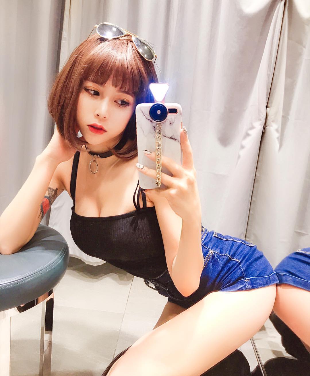 超萌短髮大眼妹Chubby糖 雪白巨乳完全無法忽視-第1章-图片28