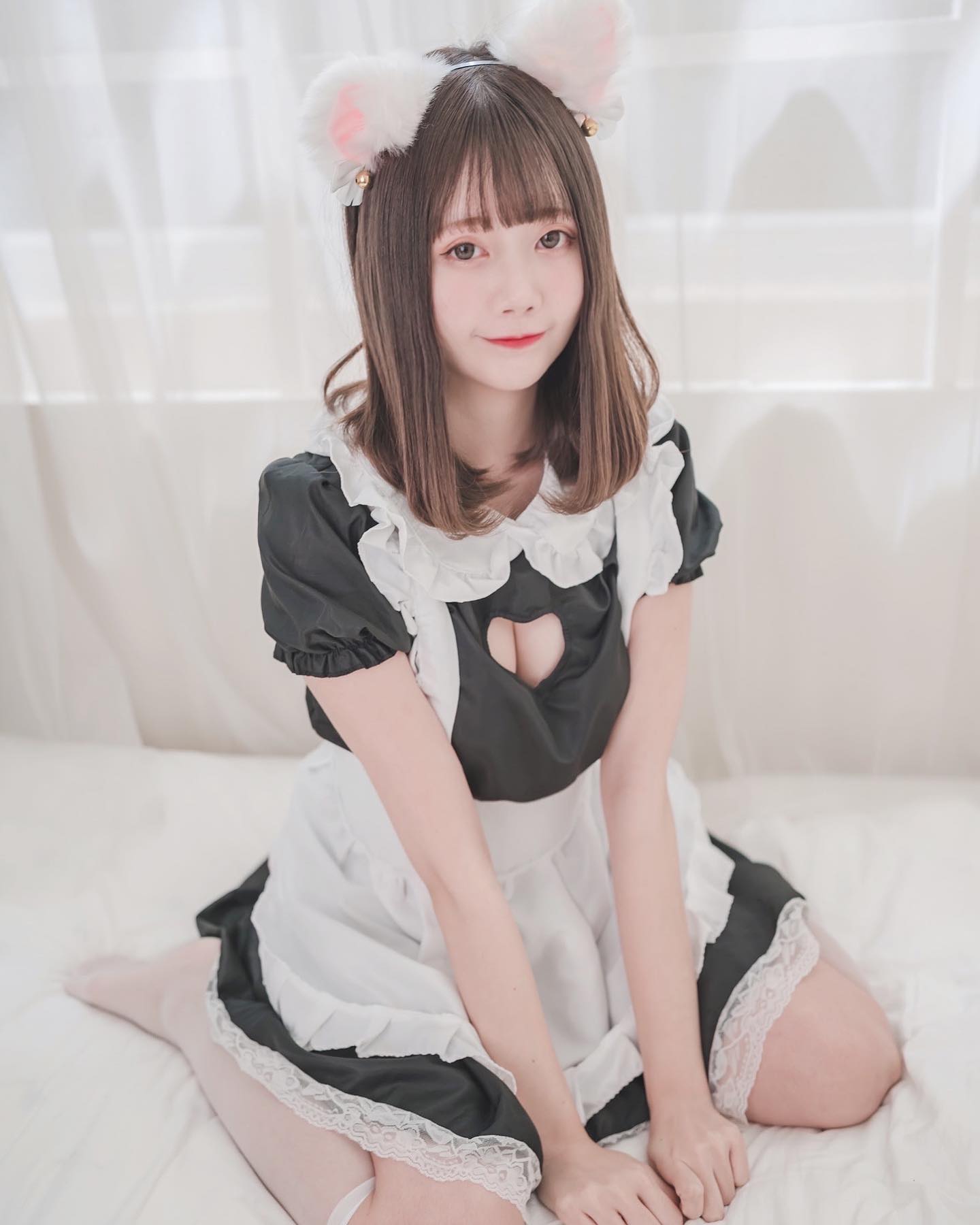 爆乳正妹「裘球」養眼美乳大秀深溝，超性感身材讓一票人都醉了，甜美笑容讓網友融化-第1章-图片8