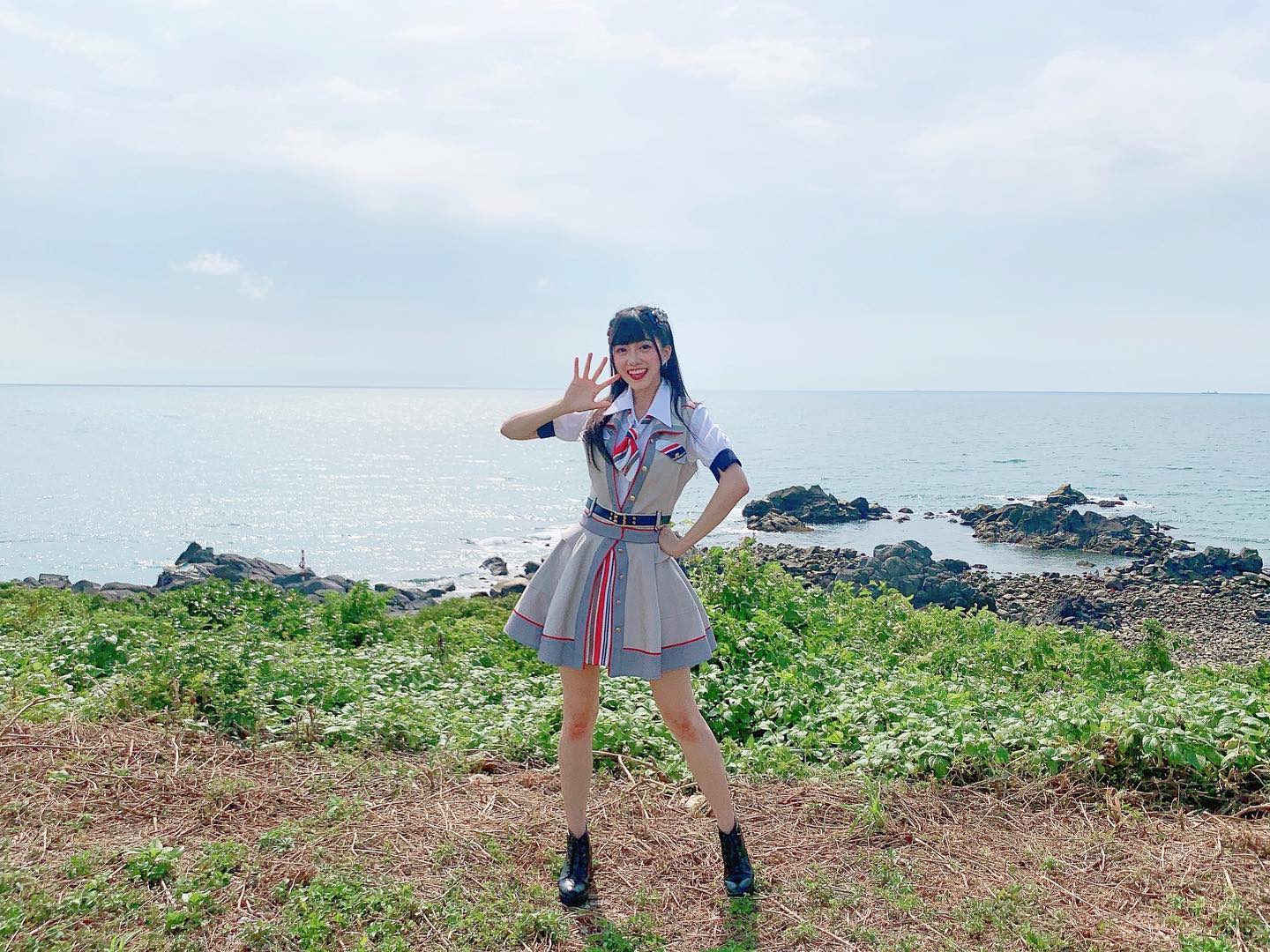 天使級正妹「冼迪琦」甜美氣質讓人醉了啊！美腿高顏值實在太犯規！-第1章-图片2