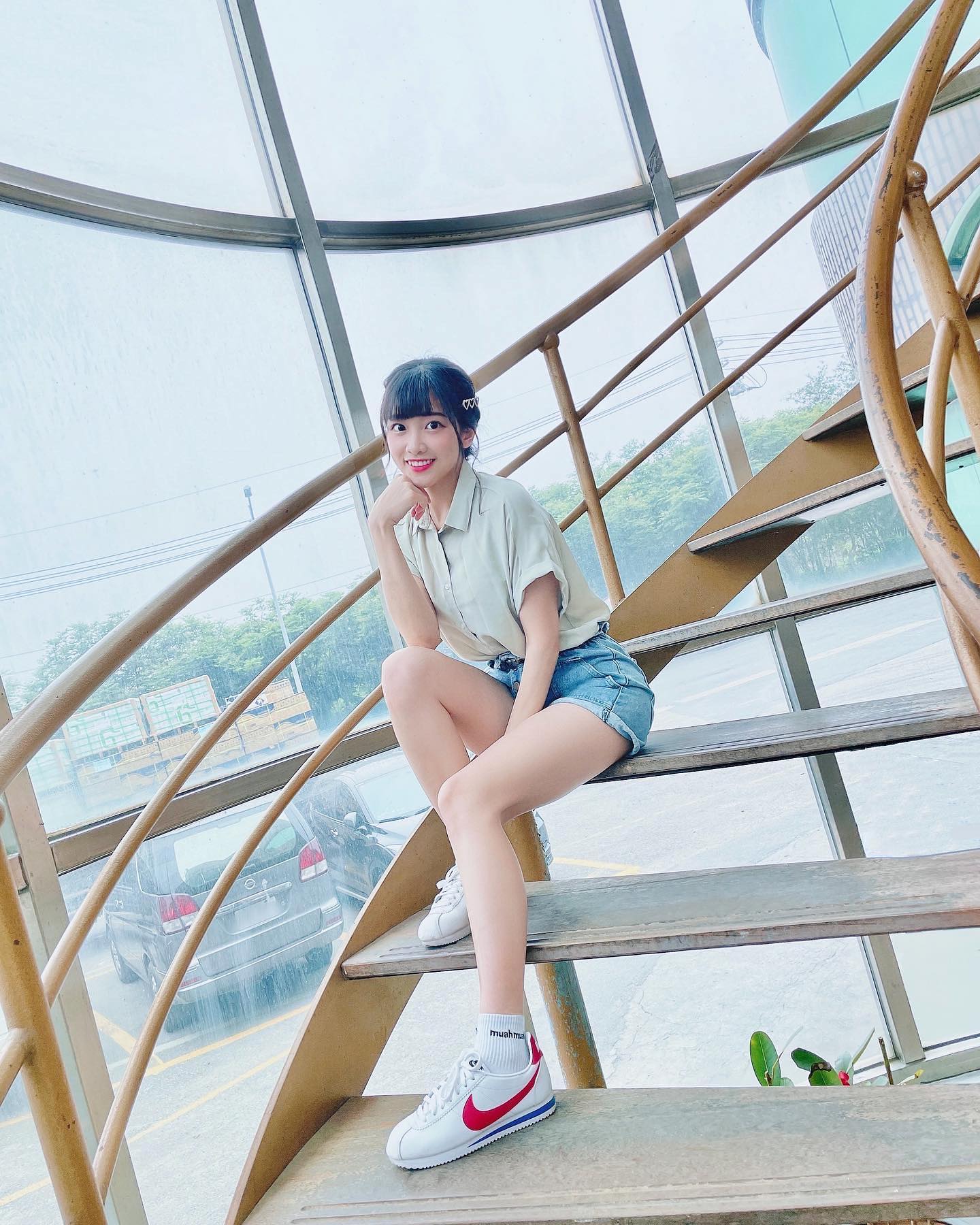 天使級正妹「冼迪琦」甜美氣質讓人醉了啊！美腿高顏值實在太犯規！-第1章-图片5