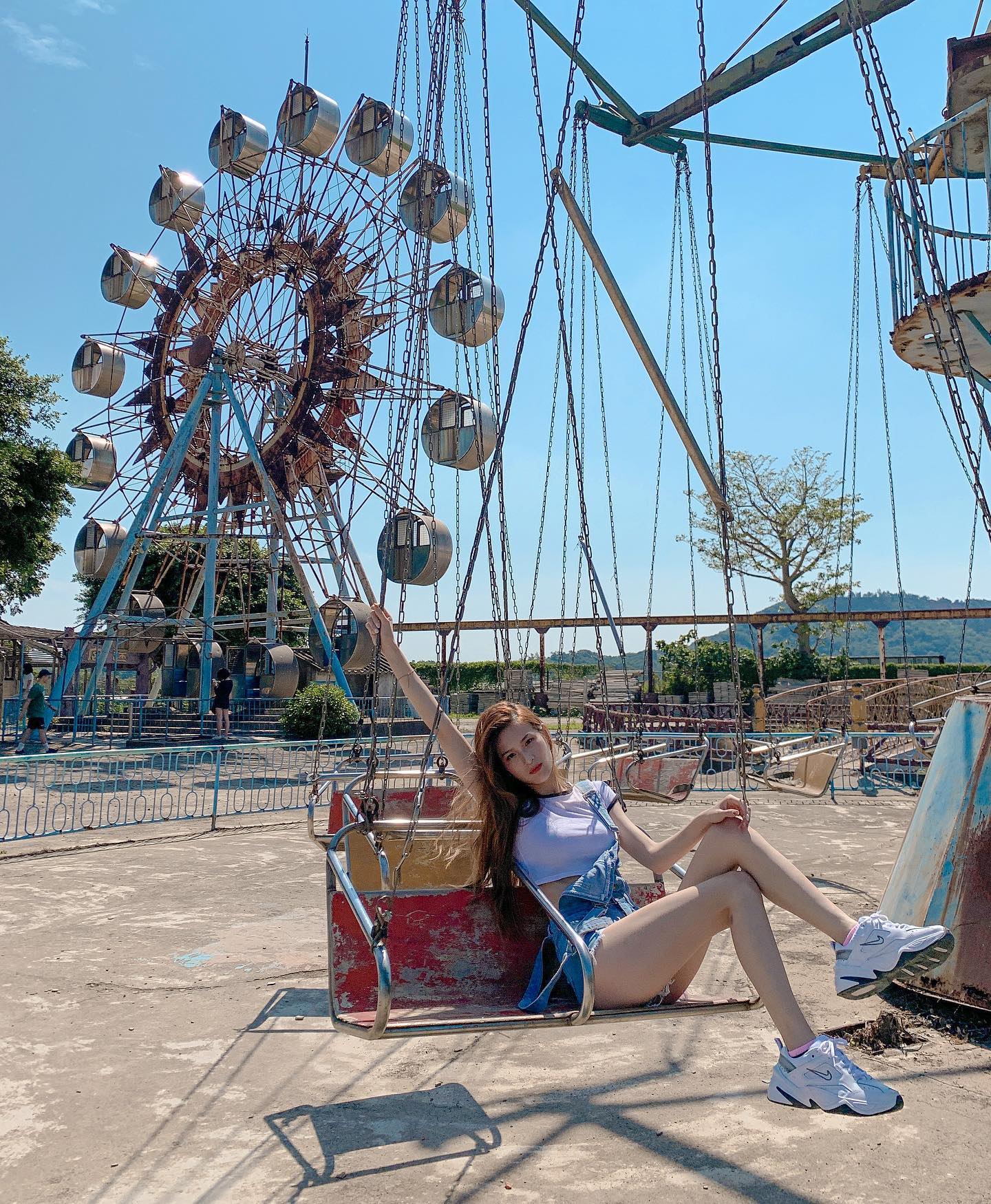 女神「婉甄」胸前太豪邁，惹火辣腿曲線超誘人，渾圓翹臀眼睛離不開了！-第1章-图片9