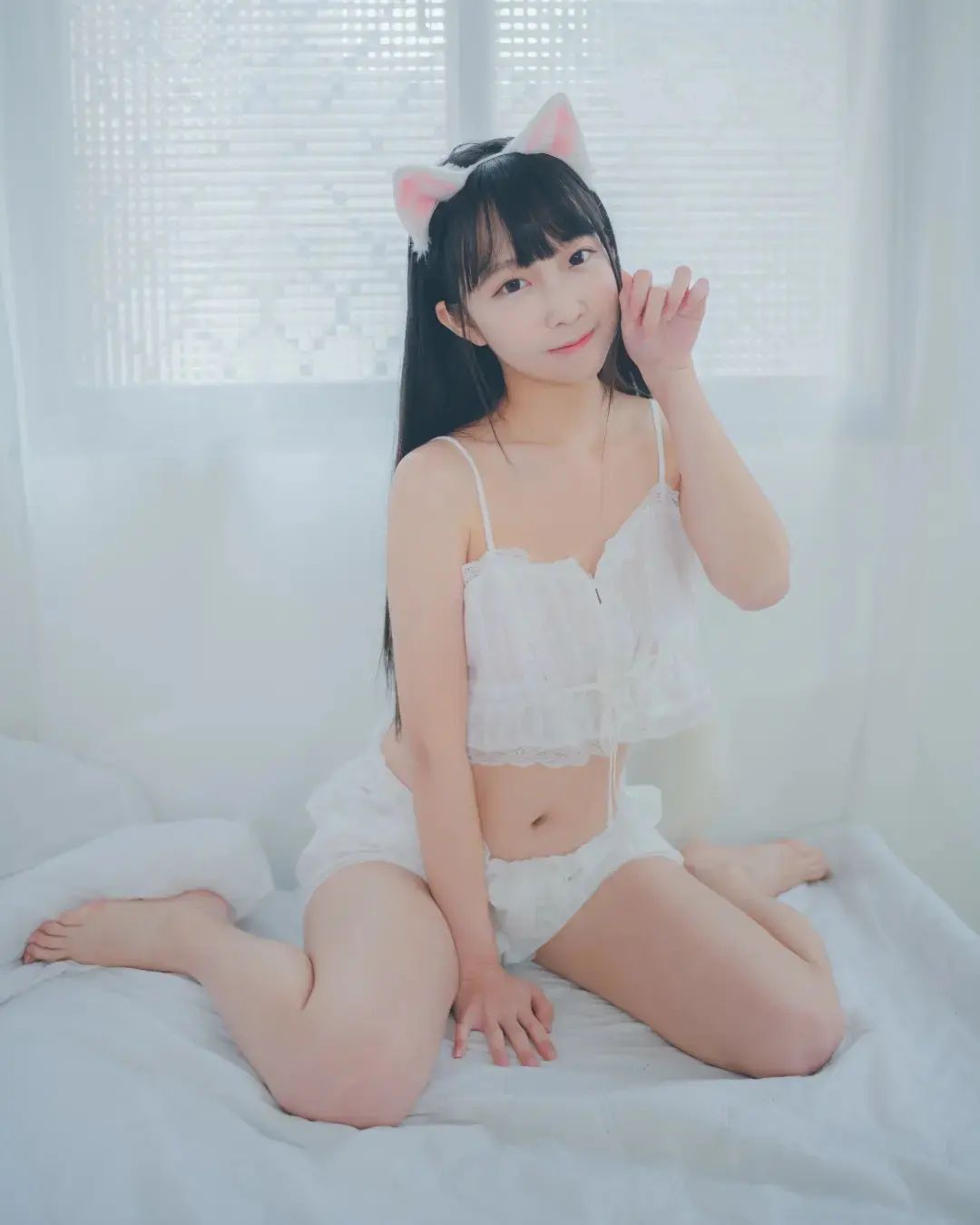 S級美腿辣妹「小孟」萌氣十足，白皙美腿比例太強大！清新甜美讓網友瘋狂了！-第1章-图片7