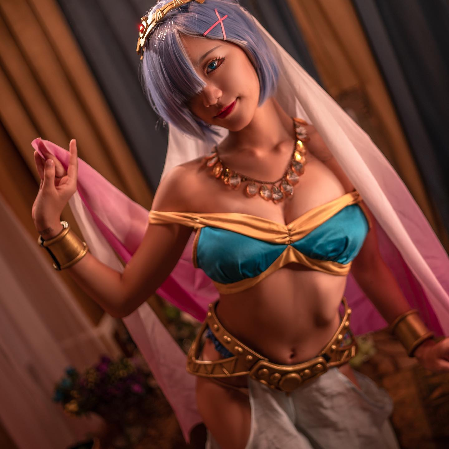 極品cosplayer「萌漾」美乳太犯規！胸下「曲線畢露」畫面波濤洶湧-第1章-图片2