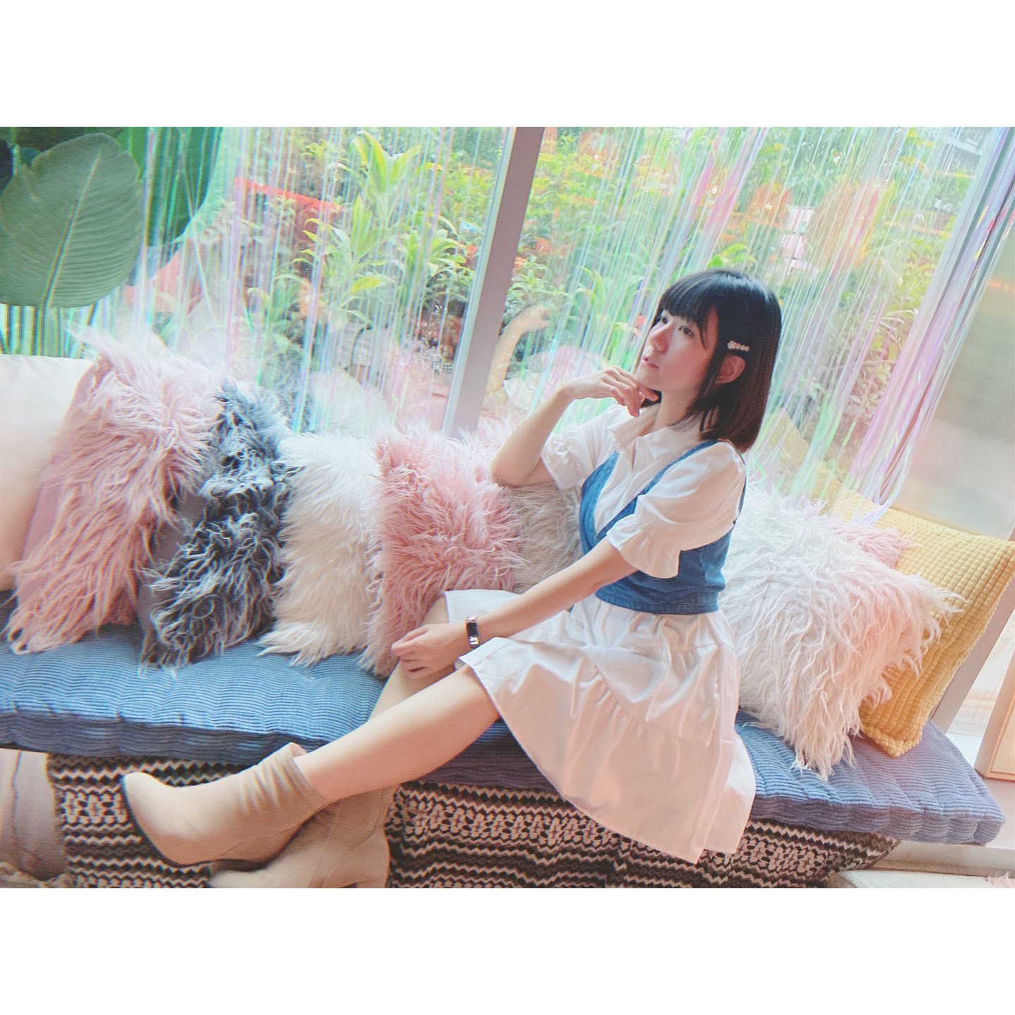 萌度破表「Kari班班」小背心擋不住「白嫩ㄉㄨㄞ奶」乳量讓人受不了-第1章-图片6