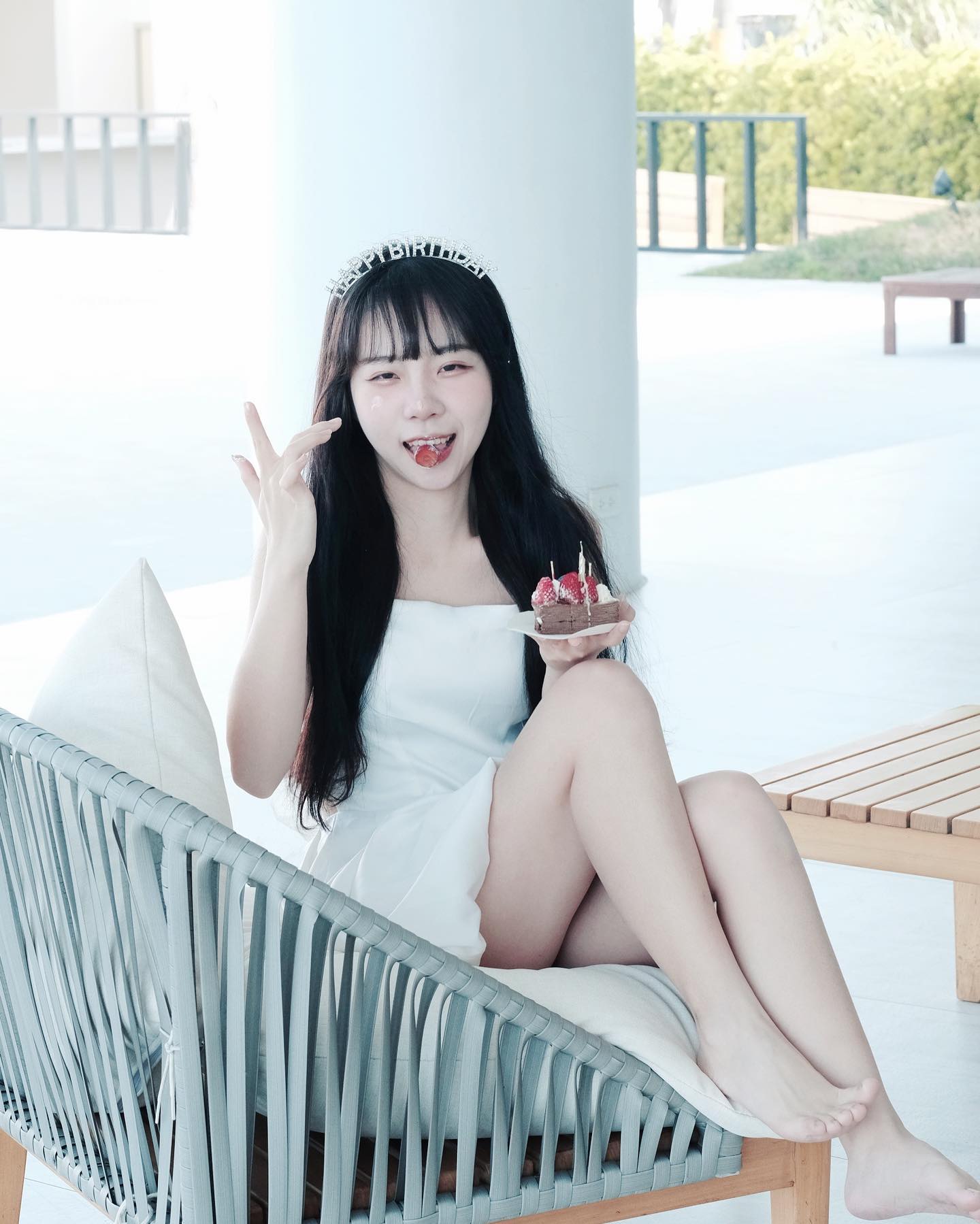 精靈系正妹「可可」白皙S曲線看了就鼻血狂噴啊！不只顏值逆天身材還超火辣！-第1章-图片7