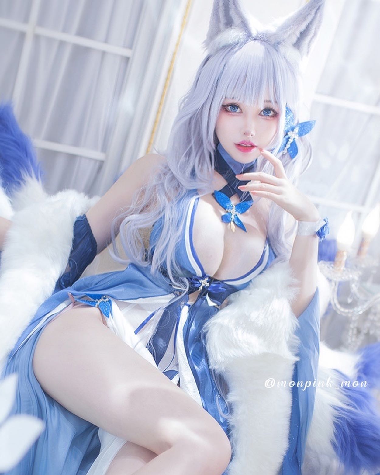 最甜Coser「Mon夢」粉嫩肌膚＋白皙美乳太極品！讓人太陶醉！美艷外型太誘人！-第1章-图片6