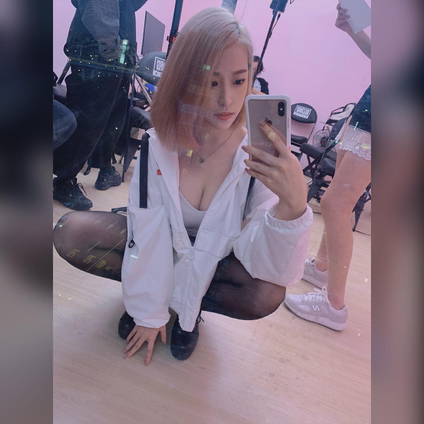 萌妹「妲妲」乳實力堅強！天然勾引讓人好心動啊！顏值超高，溝溝好深邃！-第1章-图片4