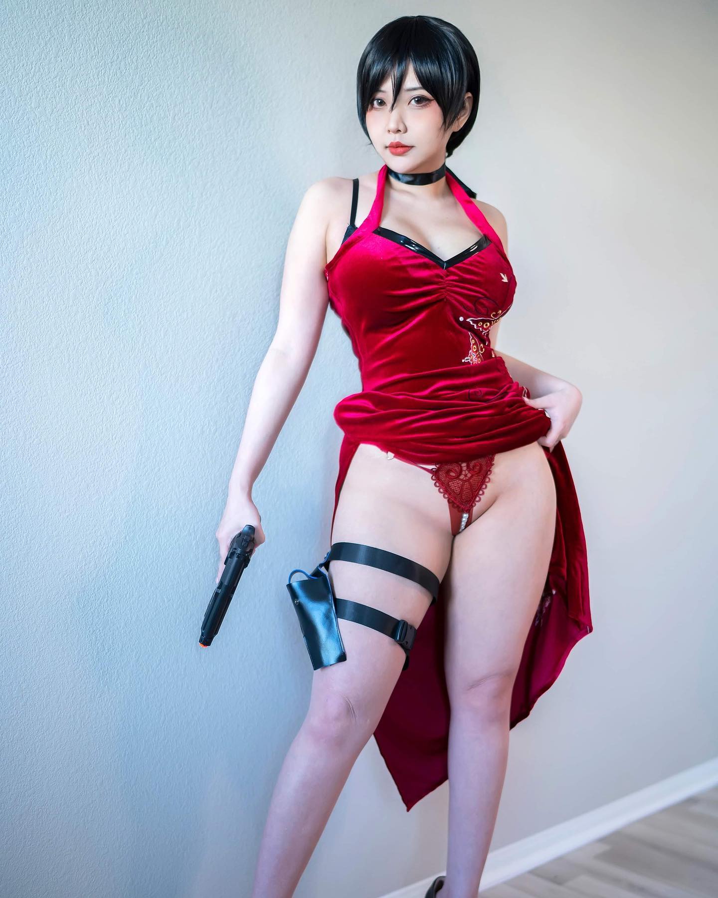 爆乳Coser「Hana Bunny」不斷展現「圓潤大奶」好凶狠，露嫩白肌讓人戀愛啦！-第1章-图片10