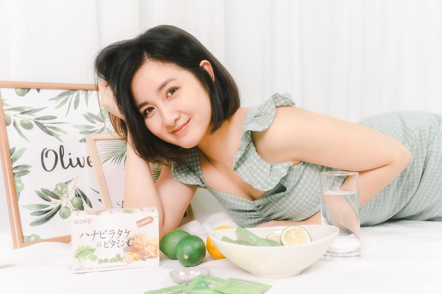 清新正妹「顏以娜」仙氣逼人！搭配性感慵懶，看得都醉了！完美的美胸身材口水直流-第1章-图片6