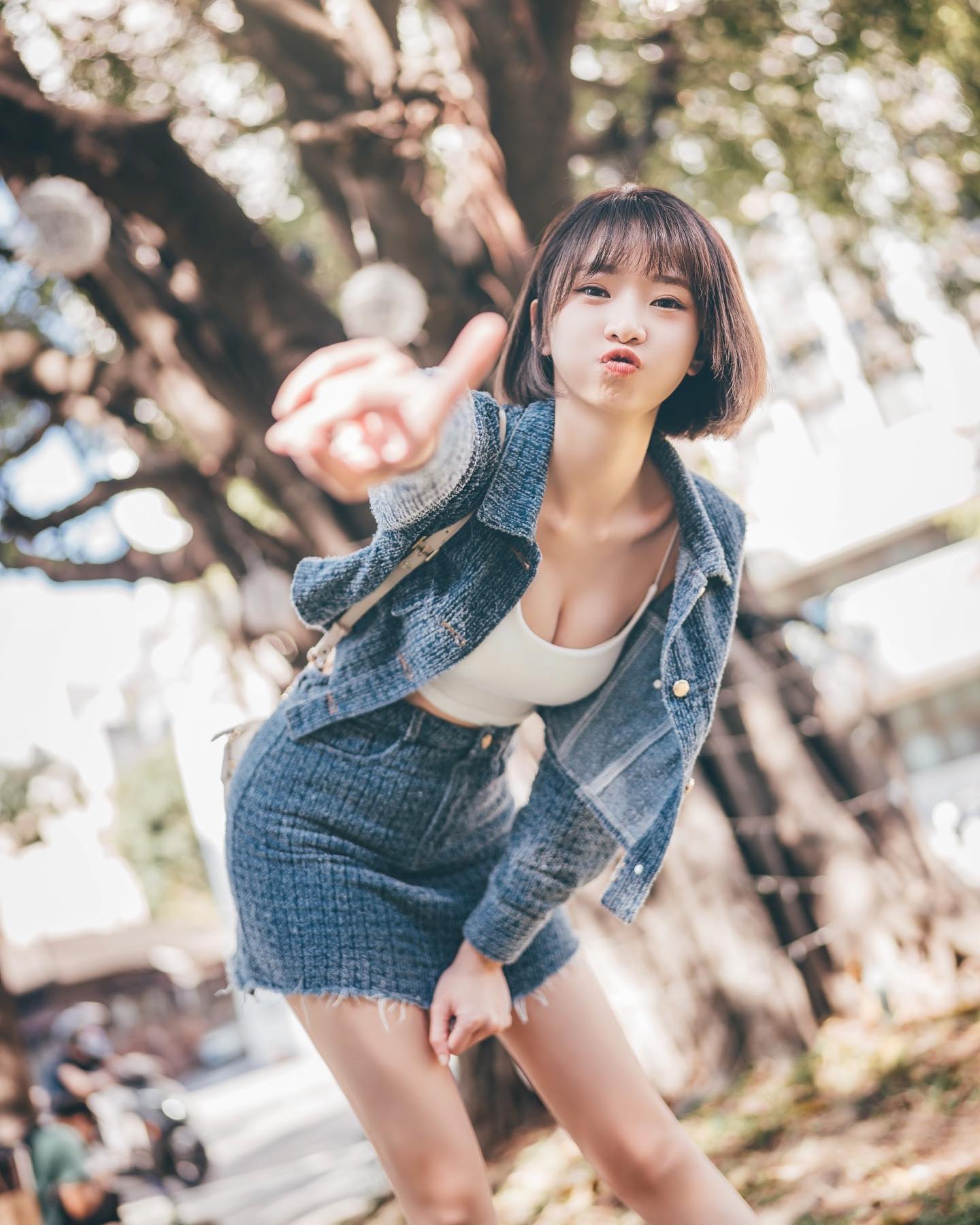 「優寶」超胸乳量有夠神猛！乳波讓全場跟著不停跳動！甜甜一笑「養眼深溝超迷人」-第1章-图片7