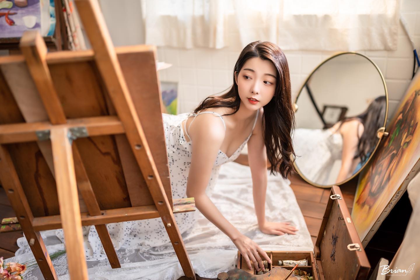 極品正妹「蘇蘇」正面還有「超優質爆乳美胸」甜甜一笑就讓你感受到戀愛的溫度！-第1章-图片6