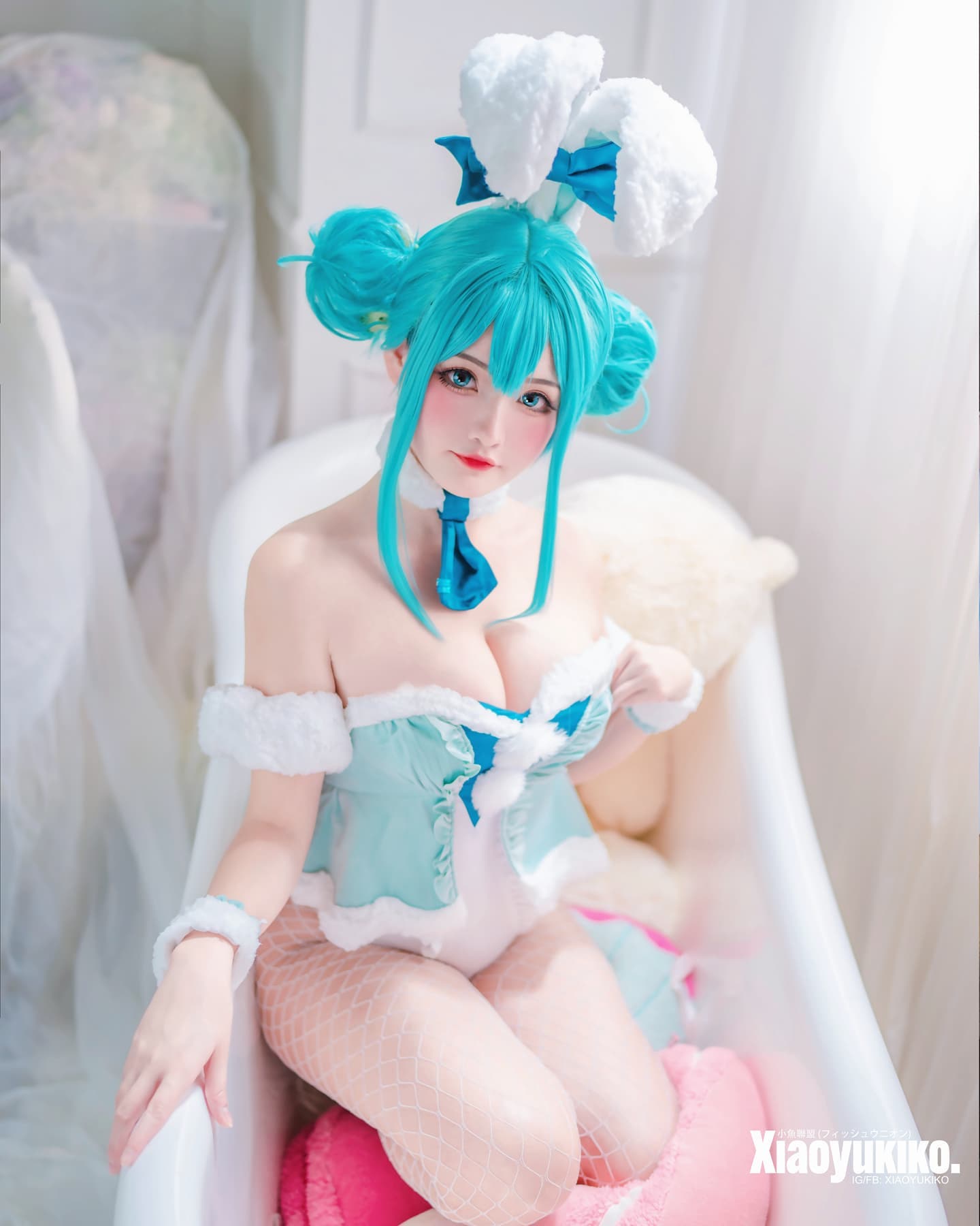 巨乳coser「小魚KIKO」每個造型都要有奶！展現「絕美顏值」嗨到快升天-第1章-图片2