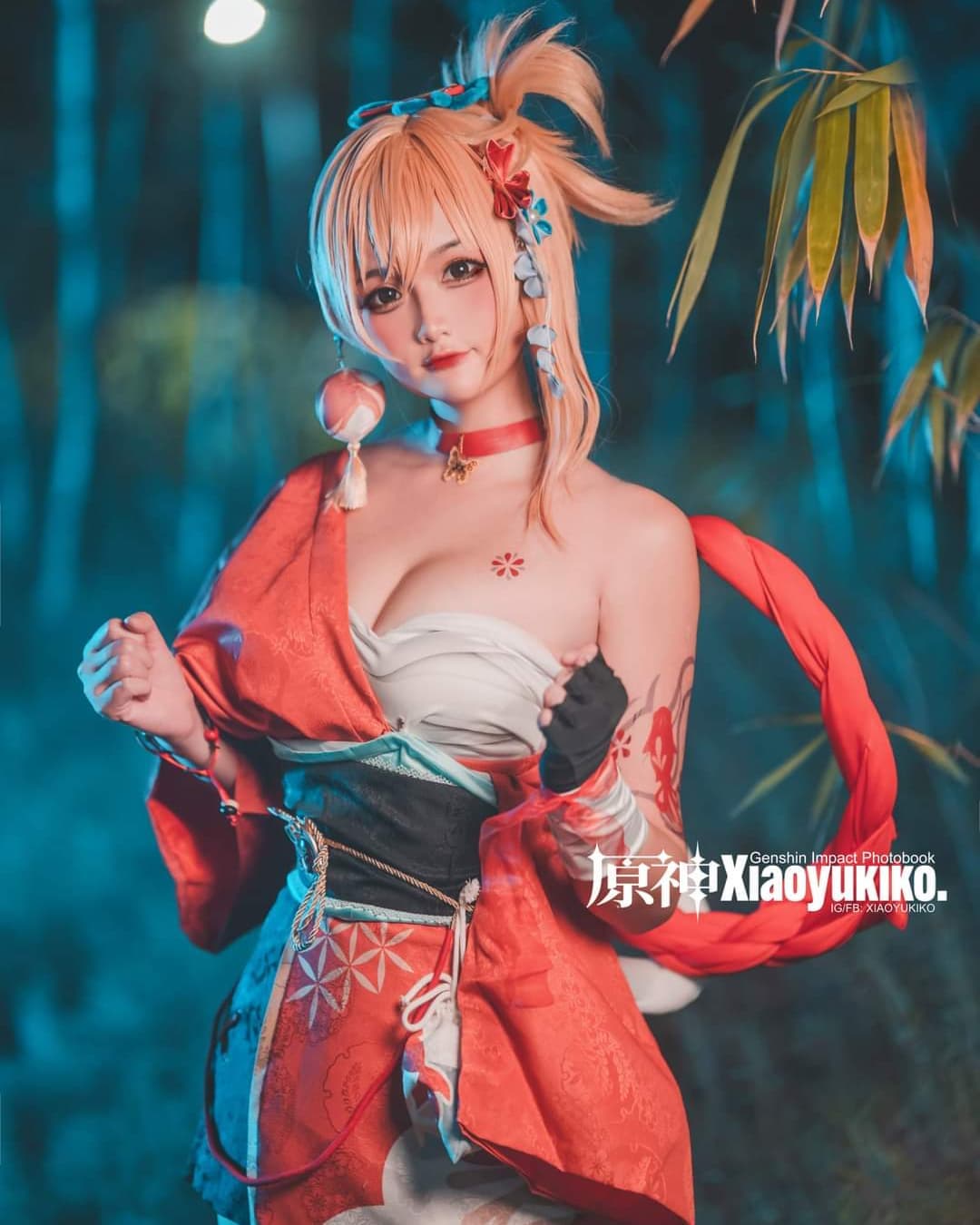 巨乳coser「小魚KIKO」每個造型都要有奶！展現「絕美顏值」嗨到快升天-第1章-图片4