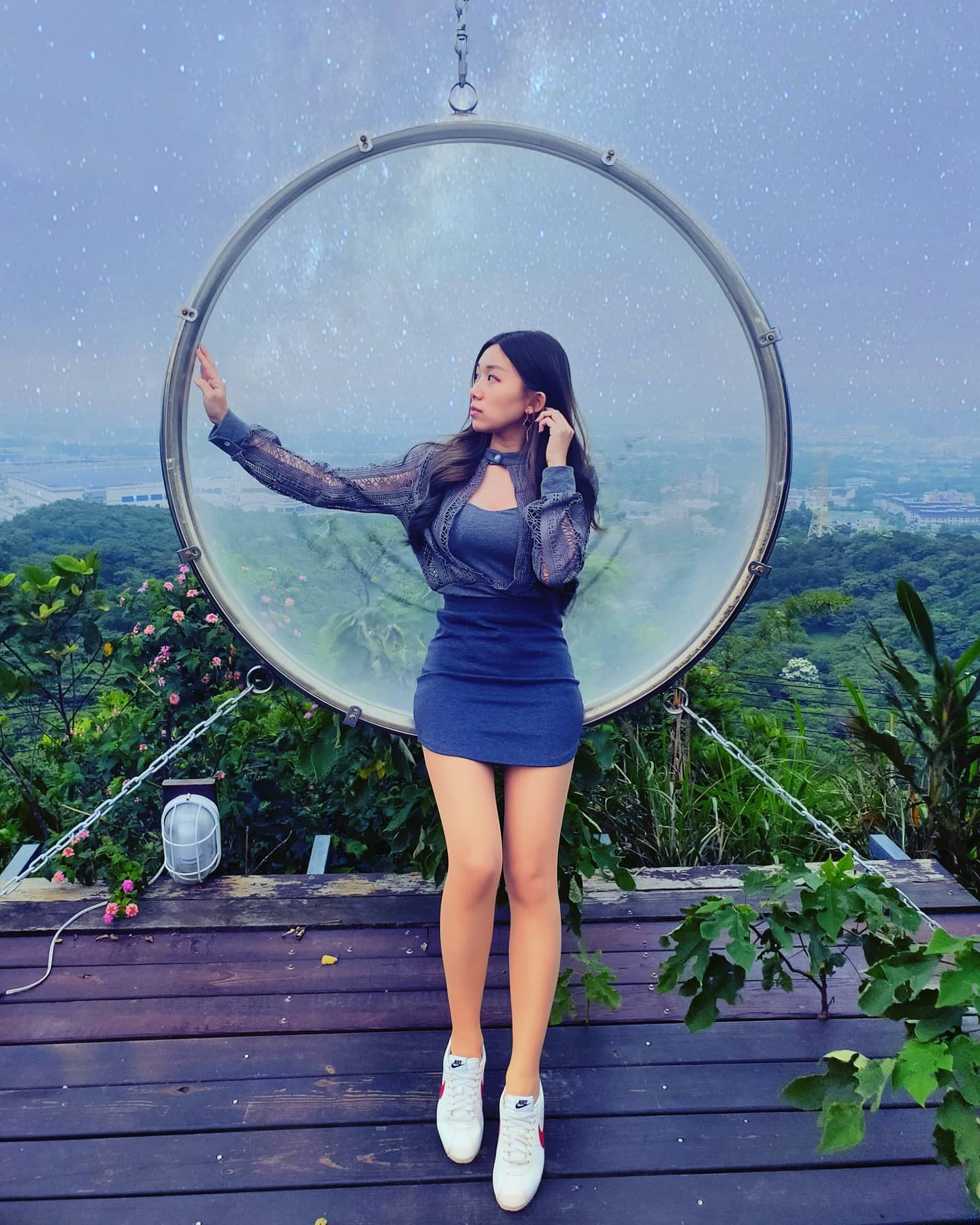 長腿正妹「裴裴」小露事業線「誘惑力滿滿」穿上比基尼好性感好身材-第1章-图片4