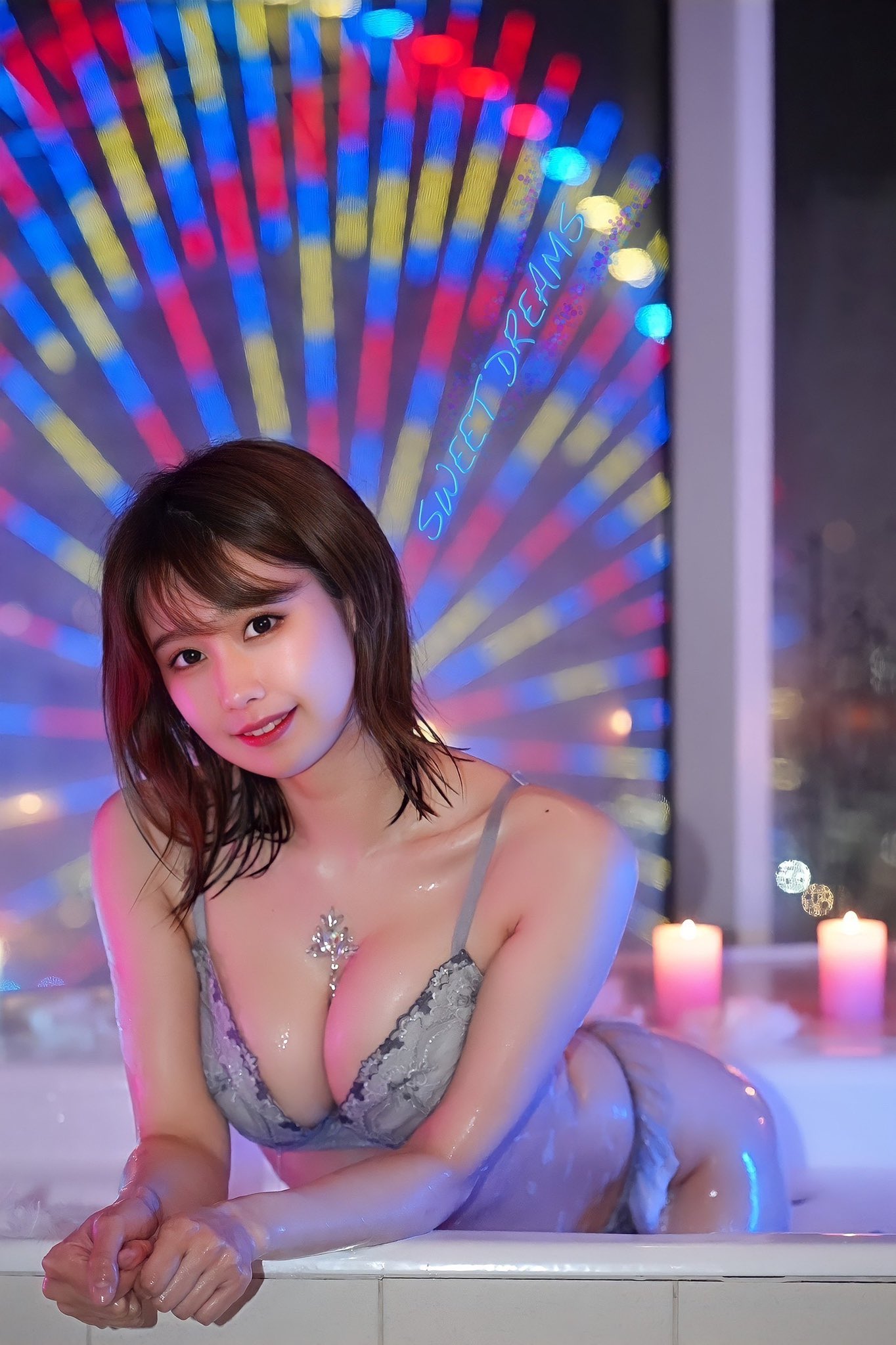 不禁讓人陷下去！波滔胸湧《相原美咲》腿部線條妖豔又美麗！-第1章-图片20
