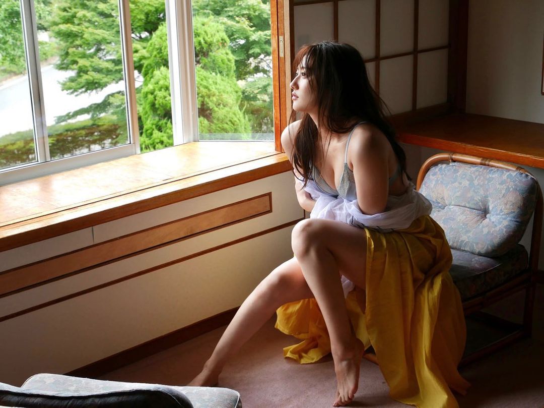 長髮、短髮都迷人！《奧山かずさ》大眼美貌與「最漂亮身體」迷倒眾生！-第1章-图片17