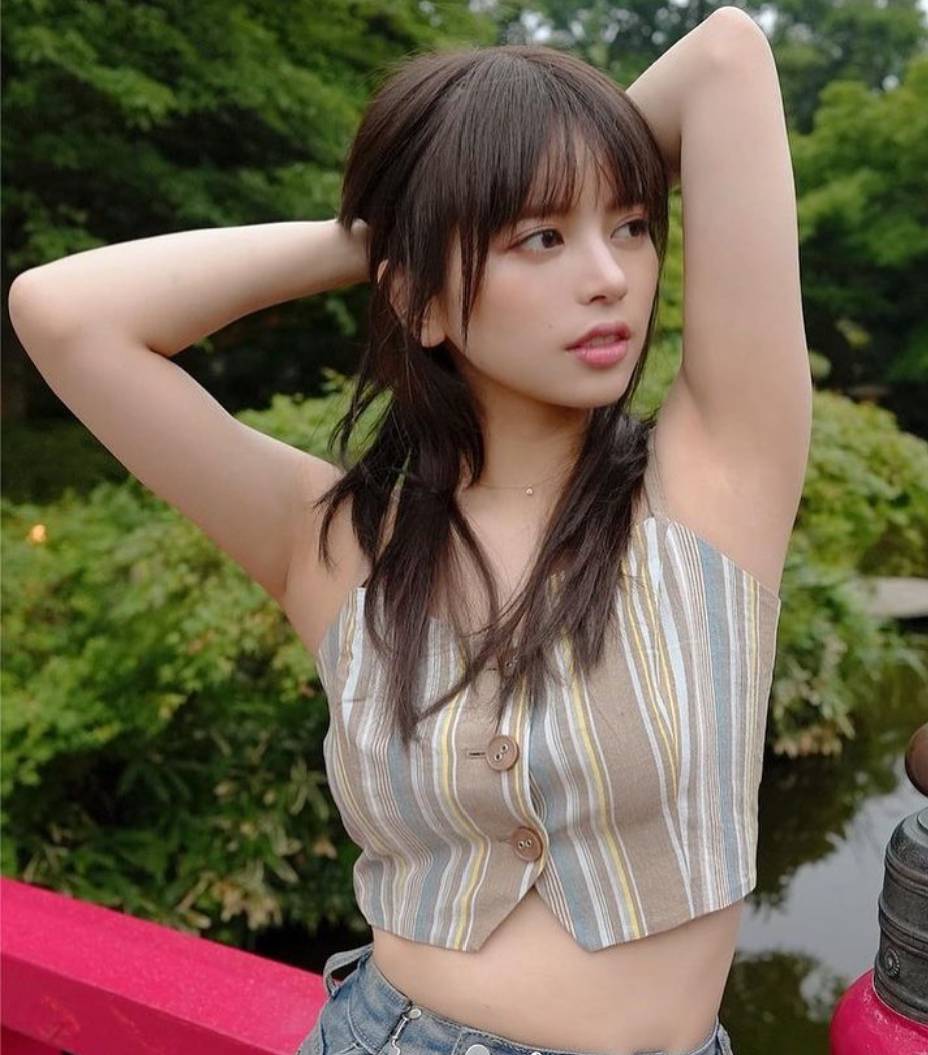 清純脫衣大紅混血好身材寫真出道 吉崎綾-第1章-图片5