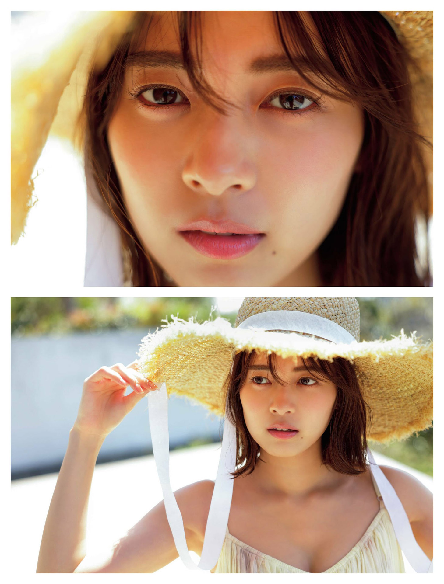新人女優、新條由芽 透明感のある水著グラビア2022/9/28追加 ここから-第1章-图片2