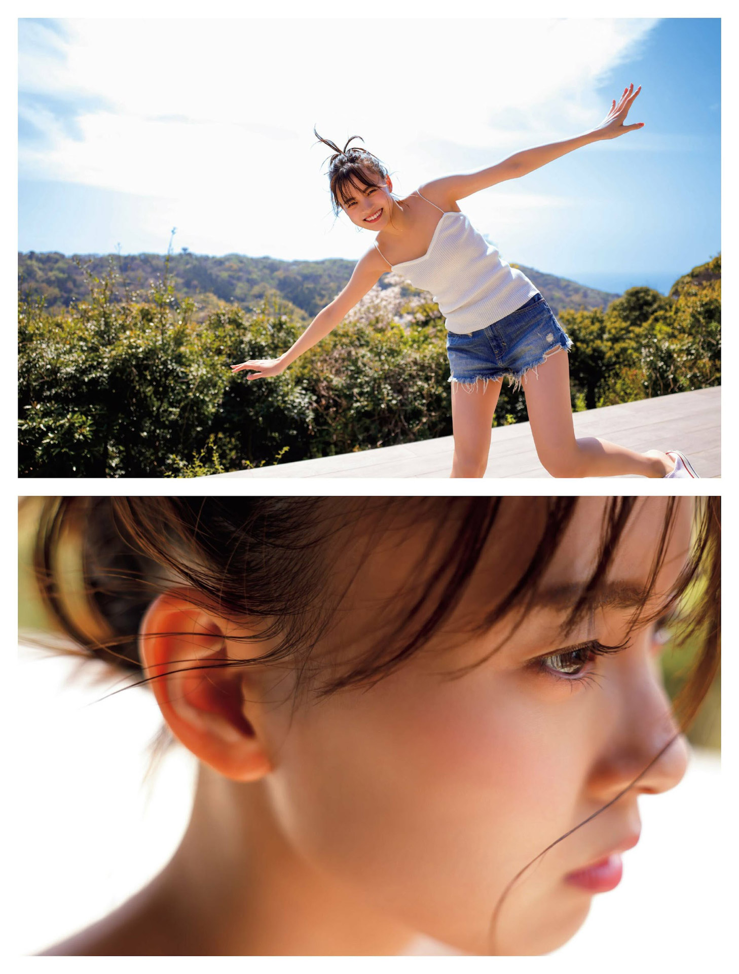 新人女優、新條由芽 透明感のある水著グラビア2022/9/28追加 ここから-第1章-图片3