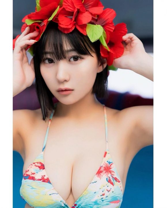 HKT田中美久のハタチ最後の水著おっぱい-第1章-图片18