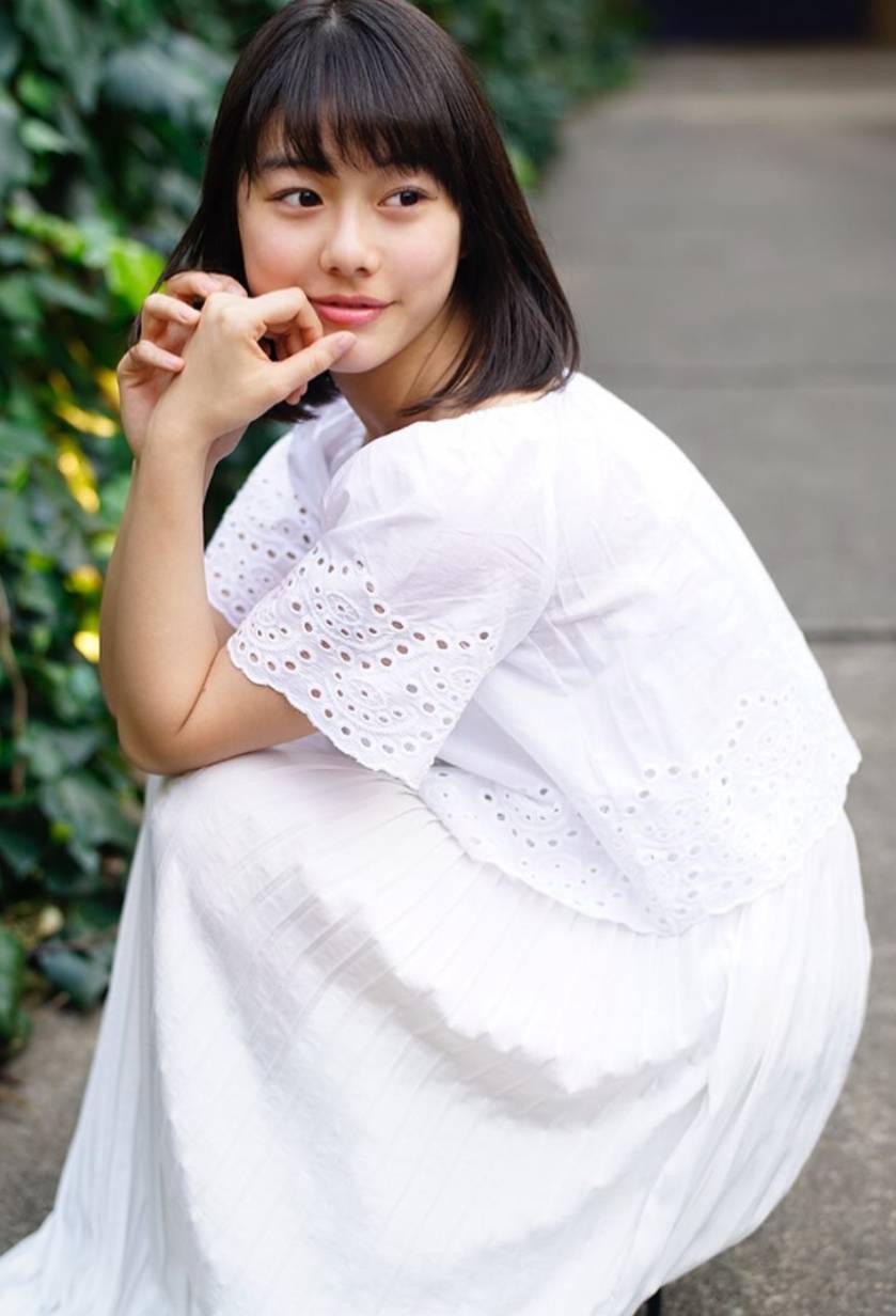 憑借透明感的容貌，出演許多廣告和電影矢崎希菜-第1章-图片8