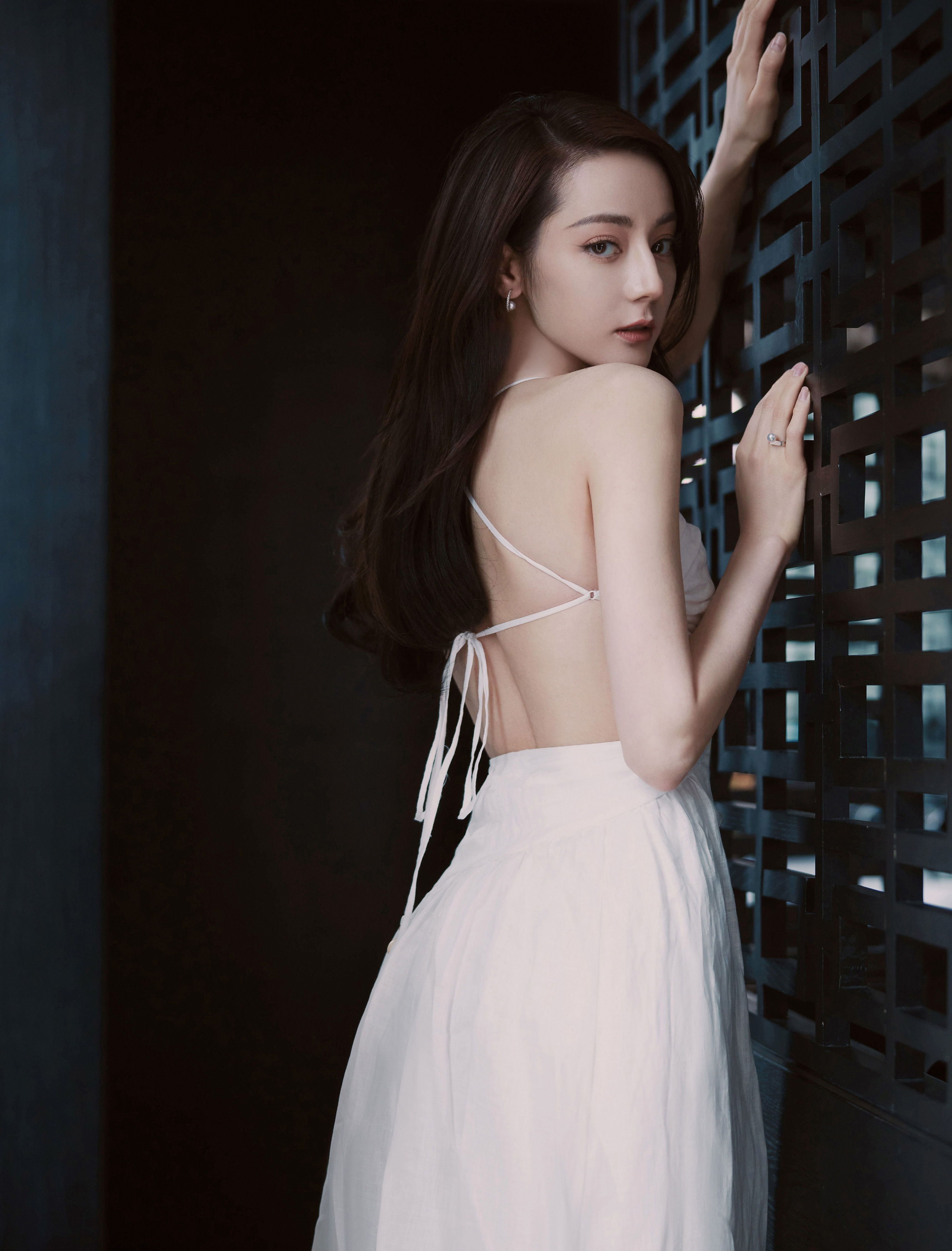 抹胸露背裝—迪麗熱巴[高清套圖]-第1章-图片11