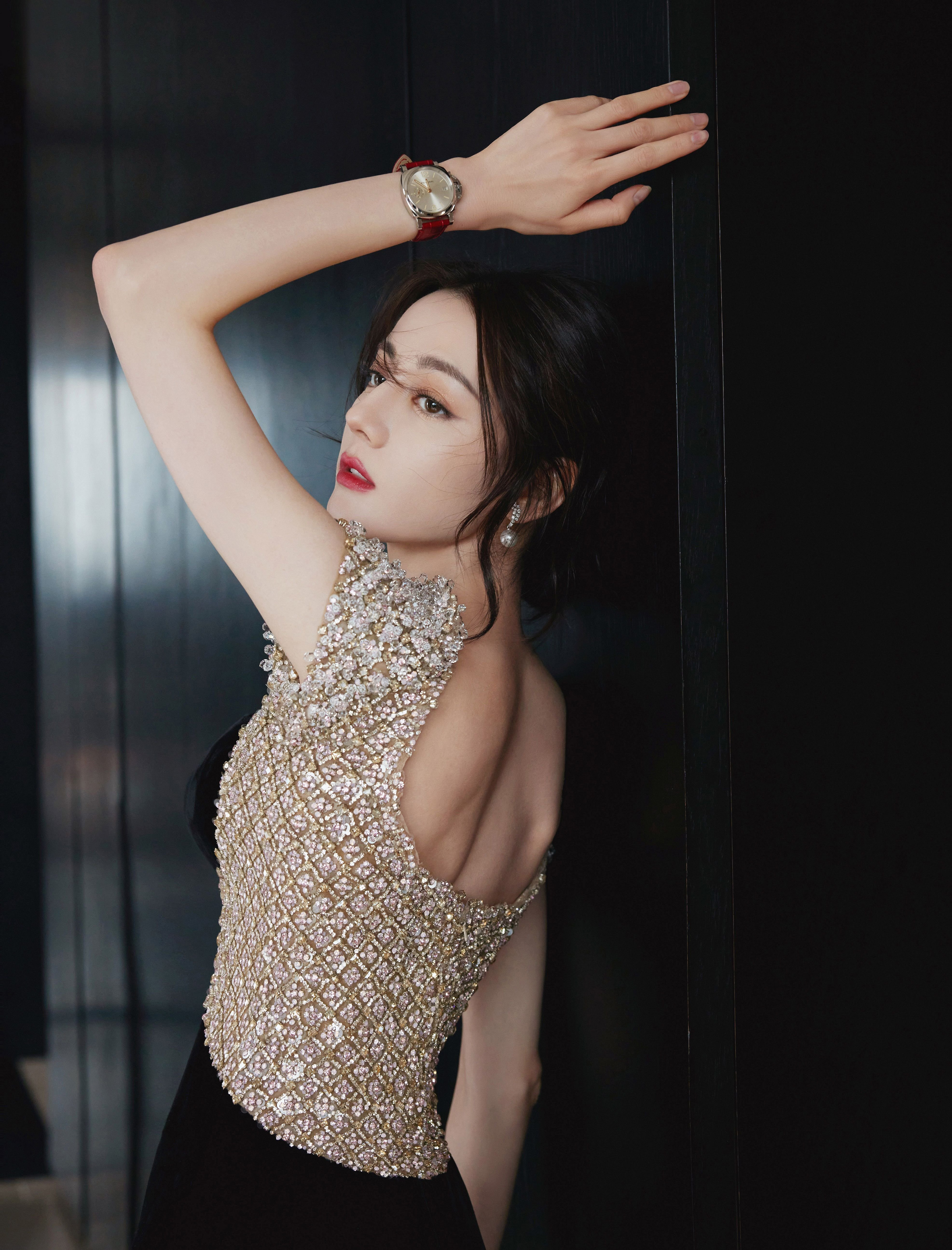 低胸晚宴服—迪麗熱巴[高清套圖]-第1章-图片18