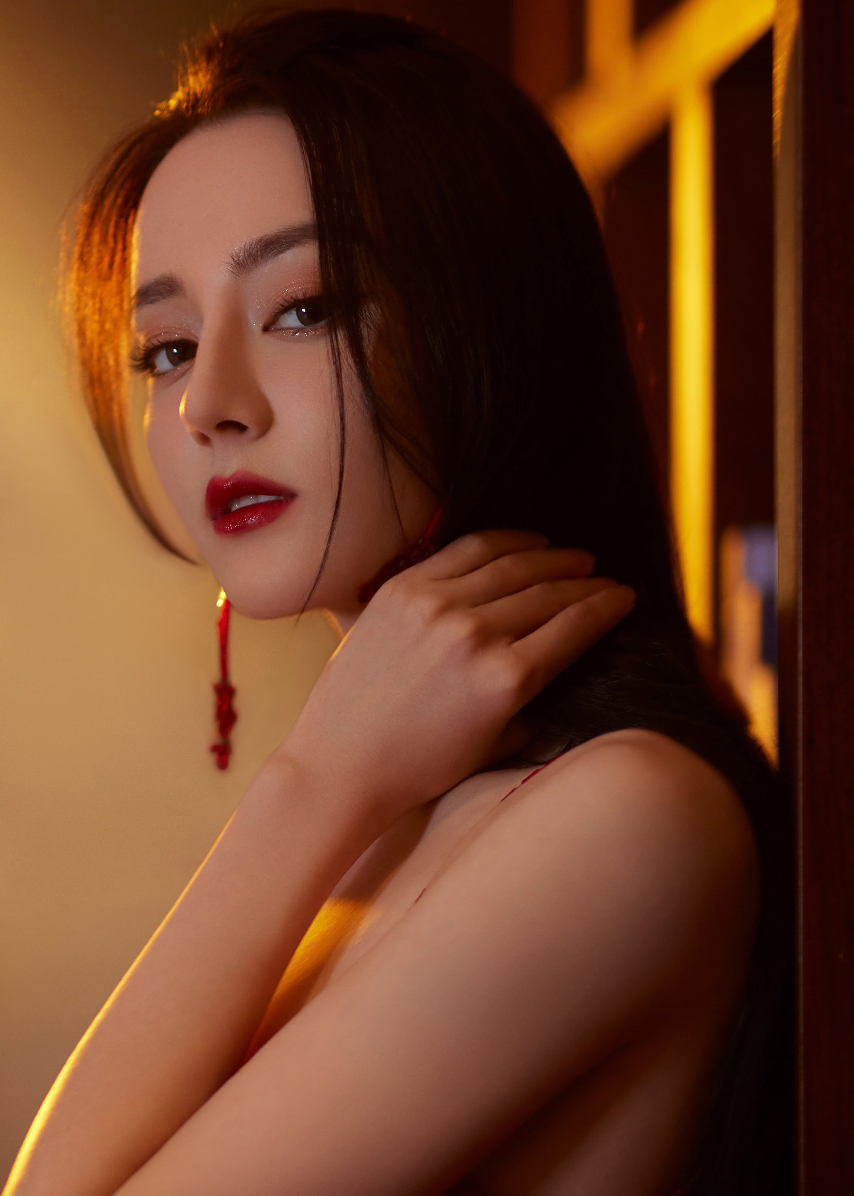 公主紅花裙—迪麗熱巴[高清套圖]-第1章-图片4