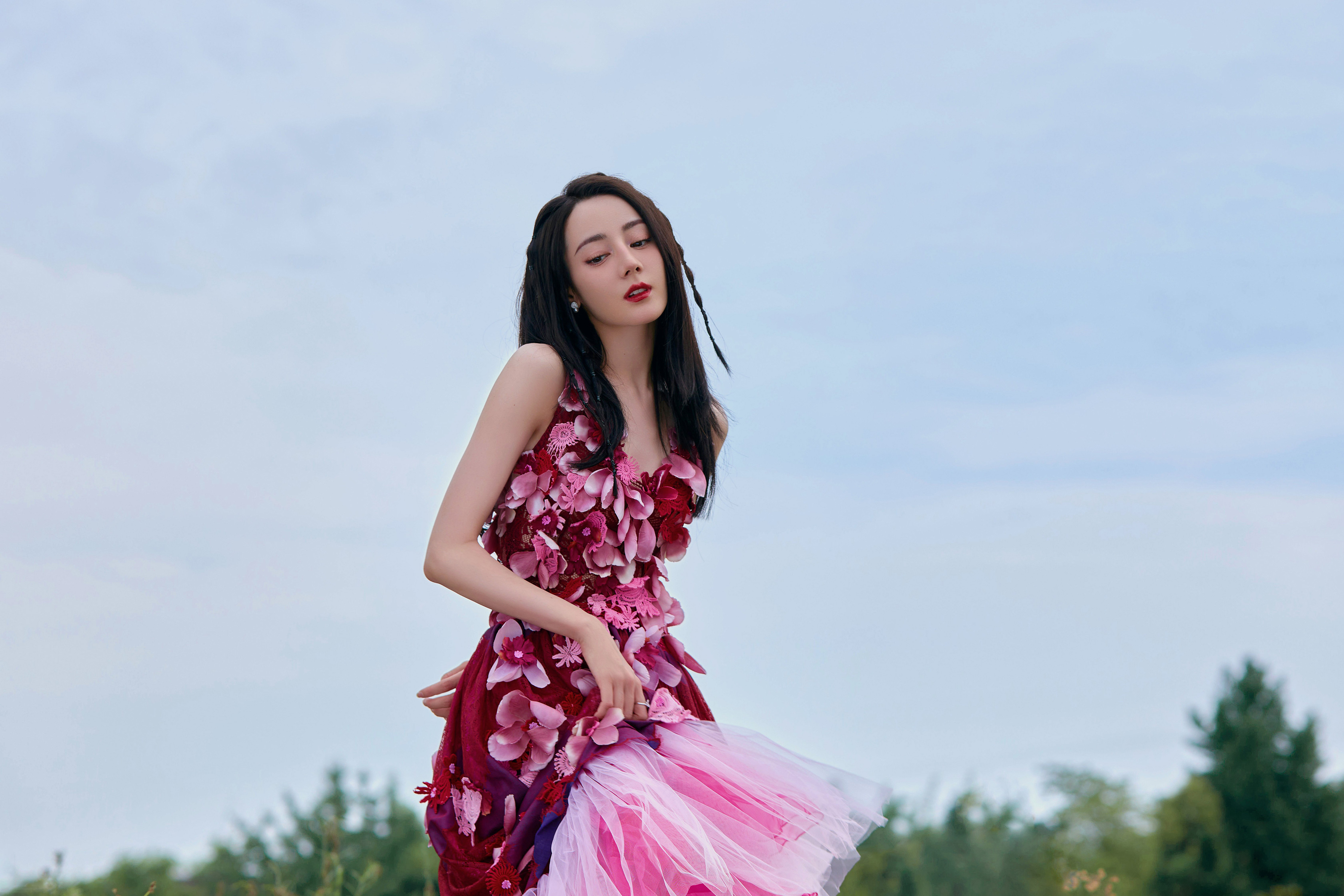 公主紅花裙—迪麗熱巴[高清套圖]-第1章-图片18