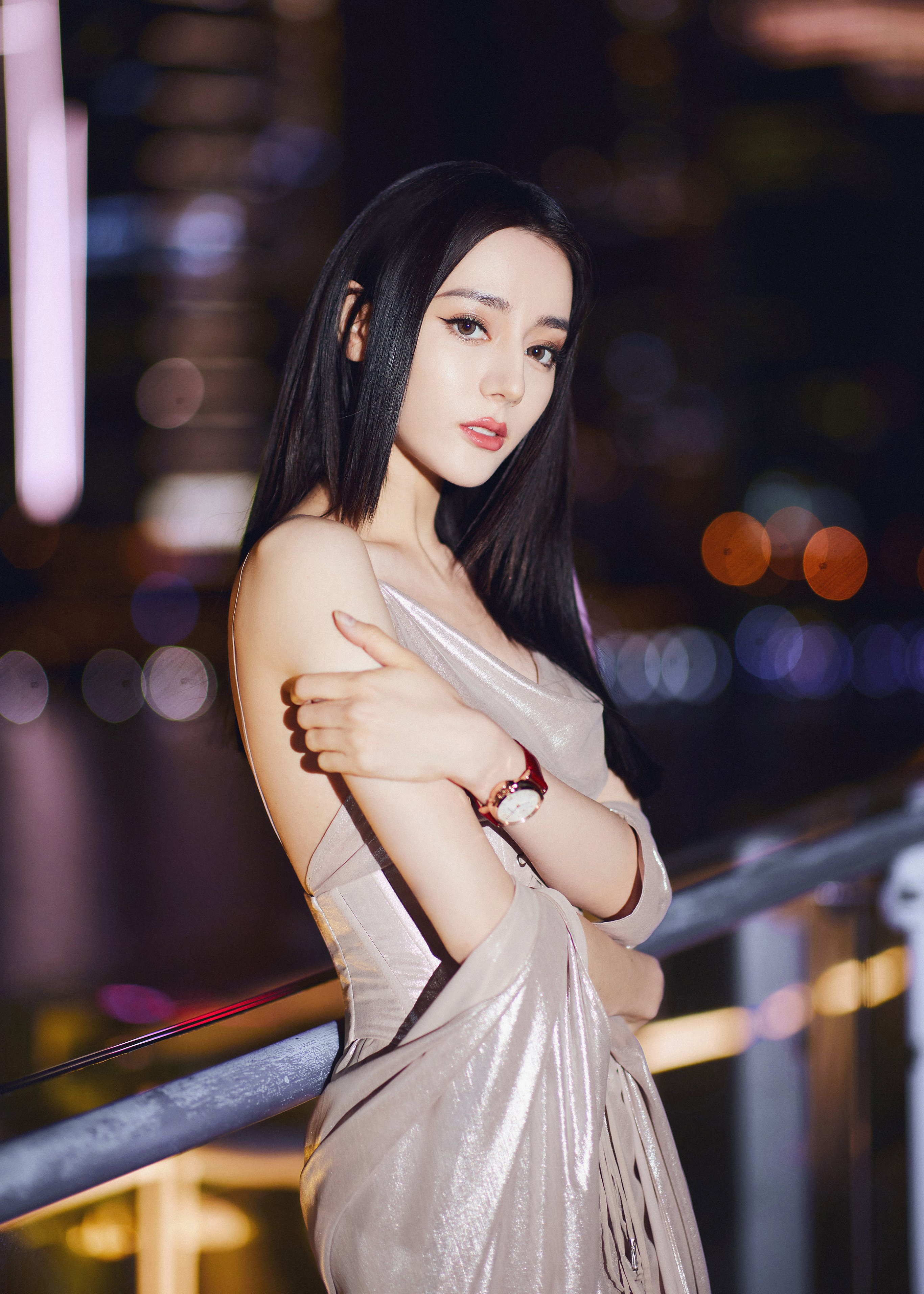 香檳小禮服—迪麗熱巴[高清套圖]-第1章-图片18